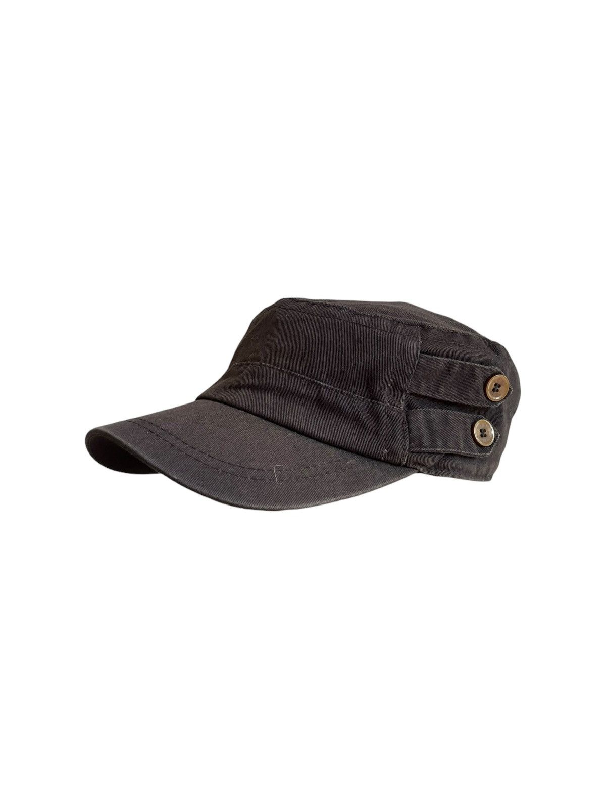 Japanese Brand Sun Faded Distressed Napoleon Cadet Hat Size ONE SIZE - 2 Thumbnail