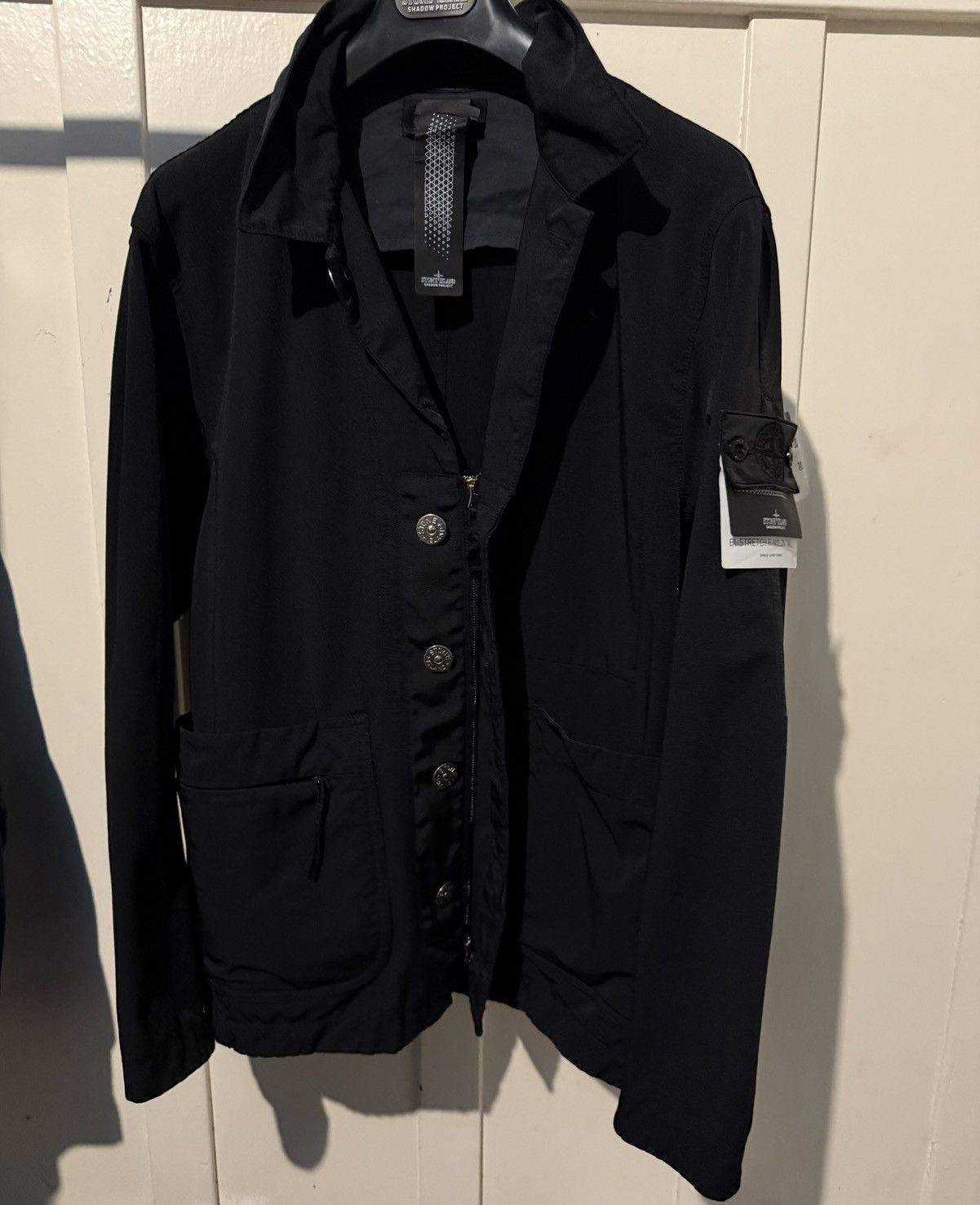 Stone Island Shadow Project Stone Island Shadow Project Bi-Stretch R-NylonTwill Work Jac Size US M / EU 48-50 / 2 - 1 Thumbnail