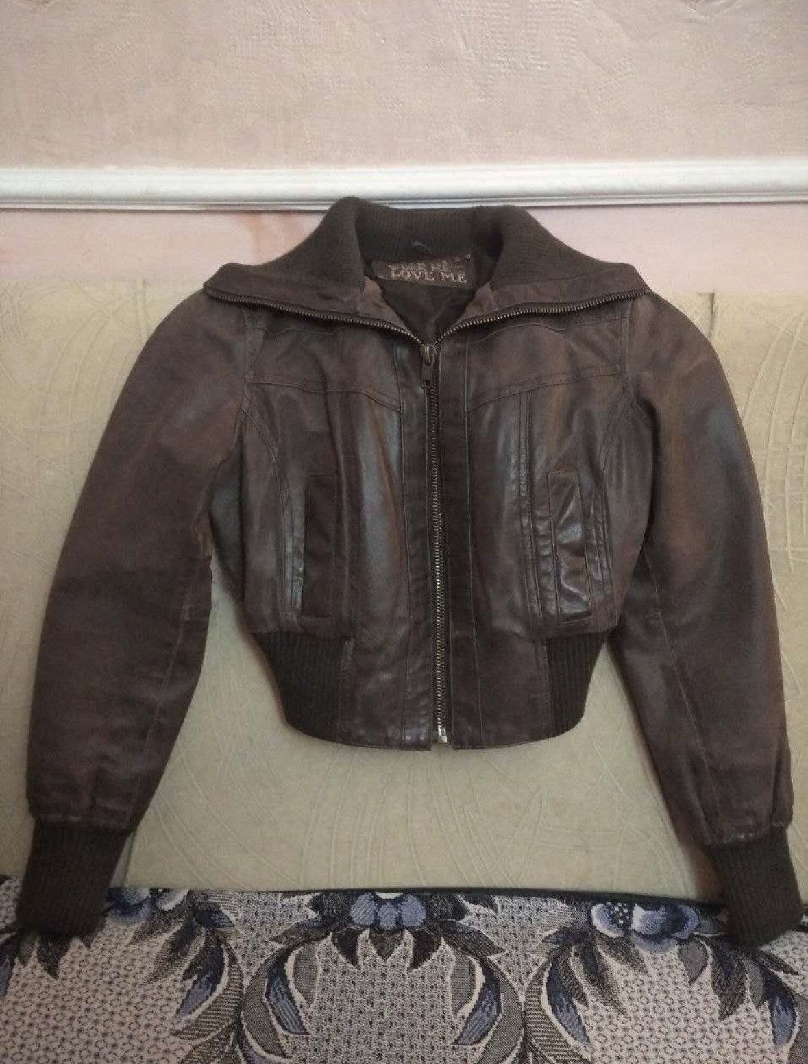If Six Was Nine × Japanese Brand × Le Grande Bleu (L.G.B.) Vintage Japanese Cropped Fur Goa Style Jacket Bomber Size US S / EU 44-46 / 1 - 2 Thumbnail