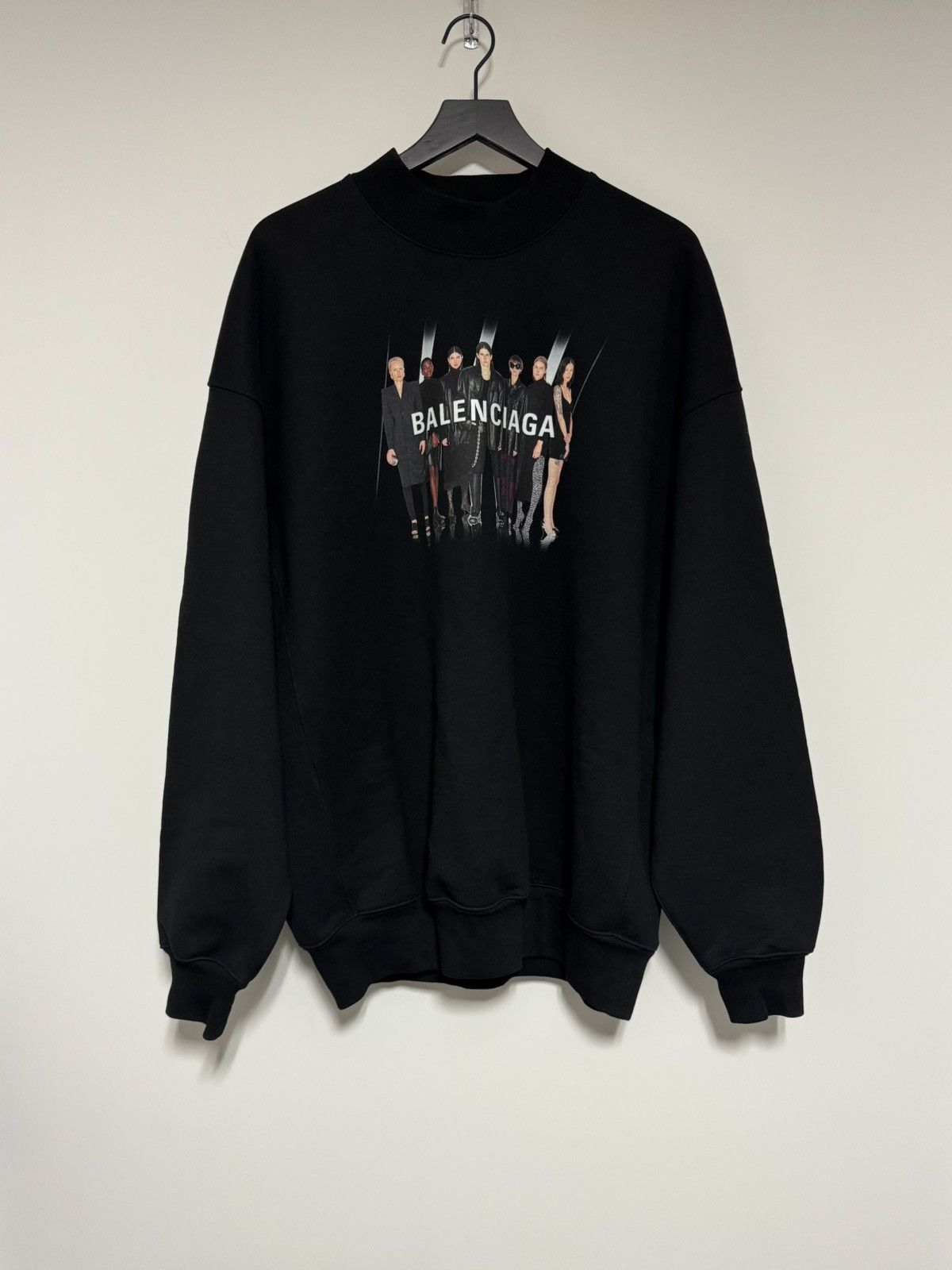 Balenciaga Real art school sweatshirt Size US M / EU 48-50 / 2 - 1 Thumbnail