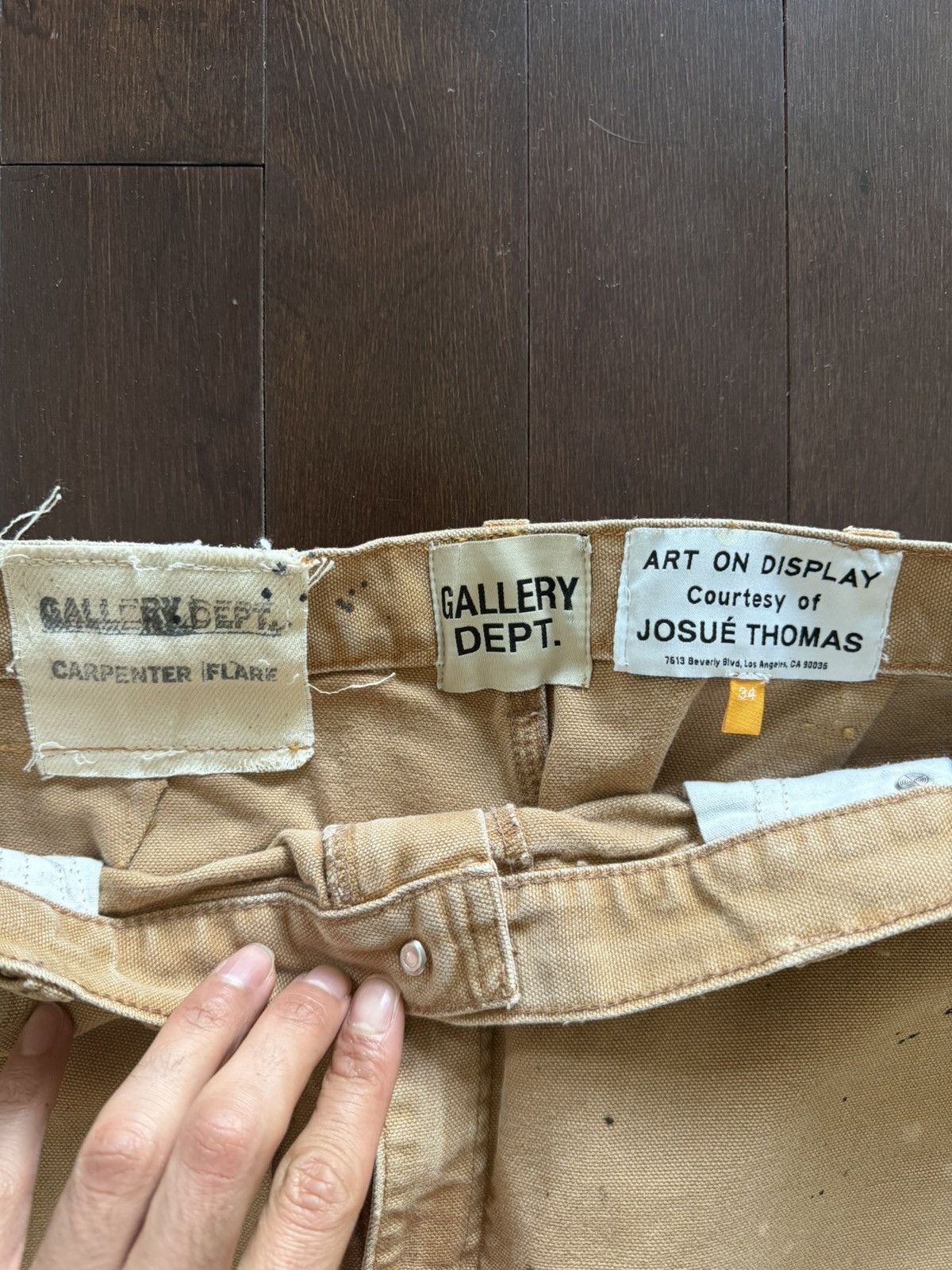 Gallery Dept. Gallery Department Carpenter Flare Pants Size US 34 / EU 50 - 2 Thumbnail