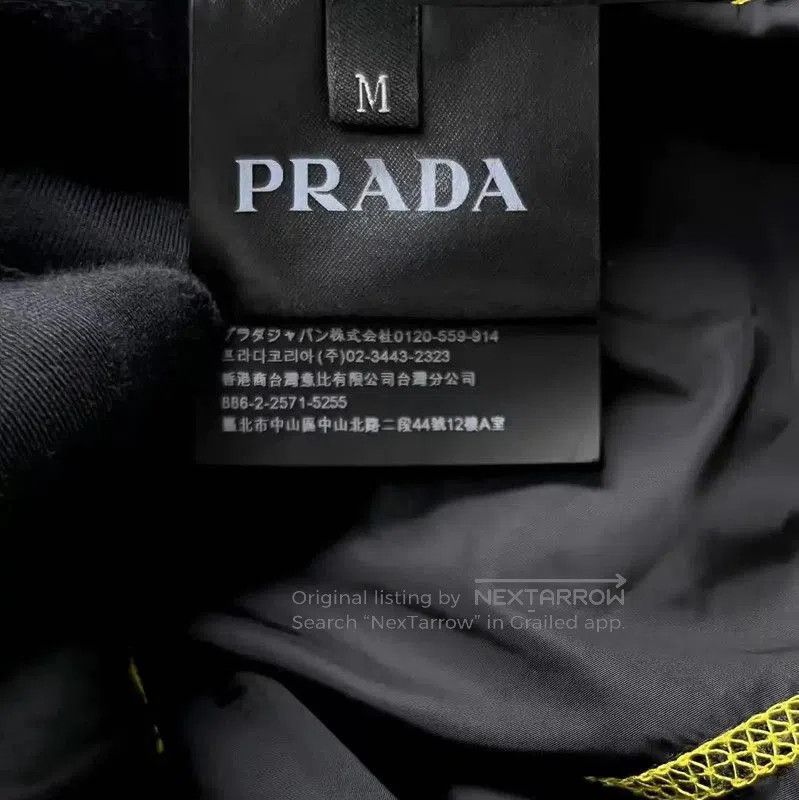 Prada Prada M Black Nylon Long Jacket for Men. Size US M / EU 48-50 / 2 - 5 Thumbnail