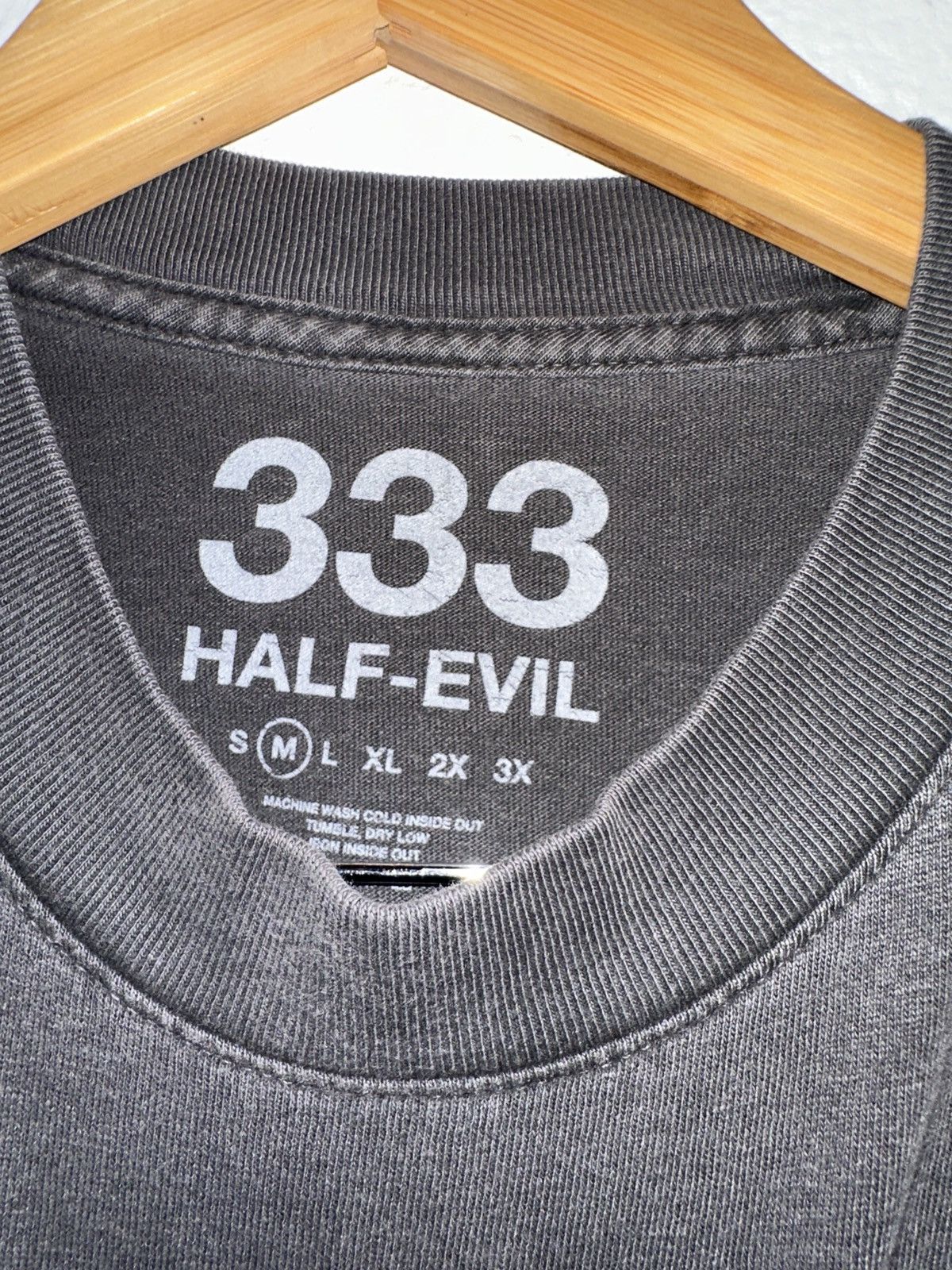 Half Evil Half Evil Skull Shirt Size US S / EU 44-46 / 1 - 4 Thumbnail