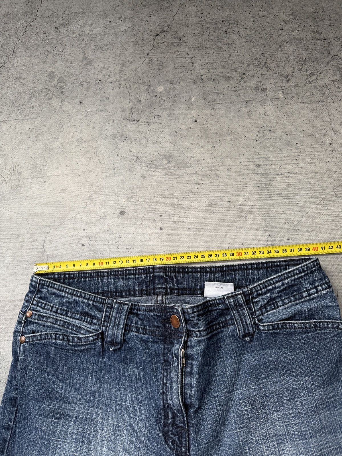 Vintage ARCHIVE Baggy Y2K Jeans / Underground Number Nine Style 90s Size US 32 / EU 48 - 8 Thumbnail