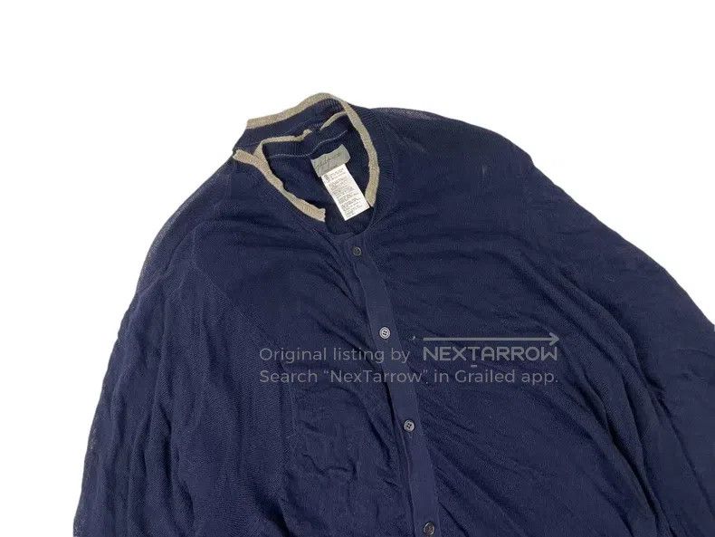 Yohji Yamamoto YOHJI YAMAMOTO Layered Knit Cardigan Size L / US 10 / IT 46 - 2 Thumbnail