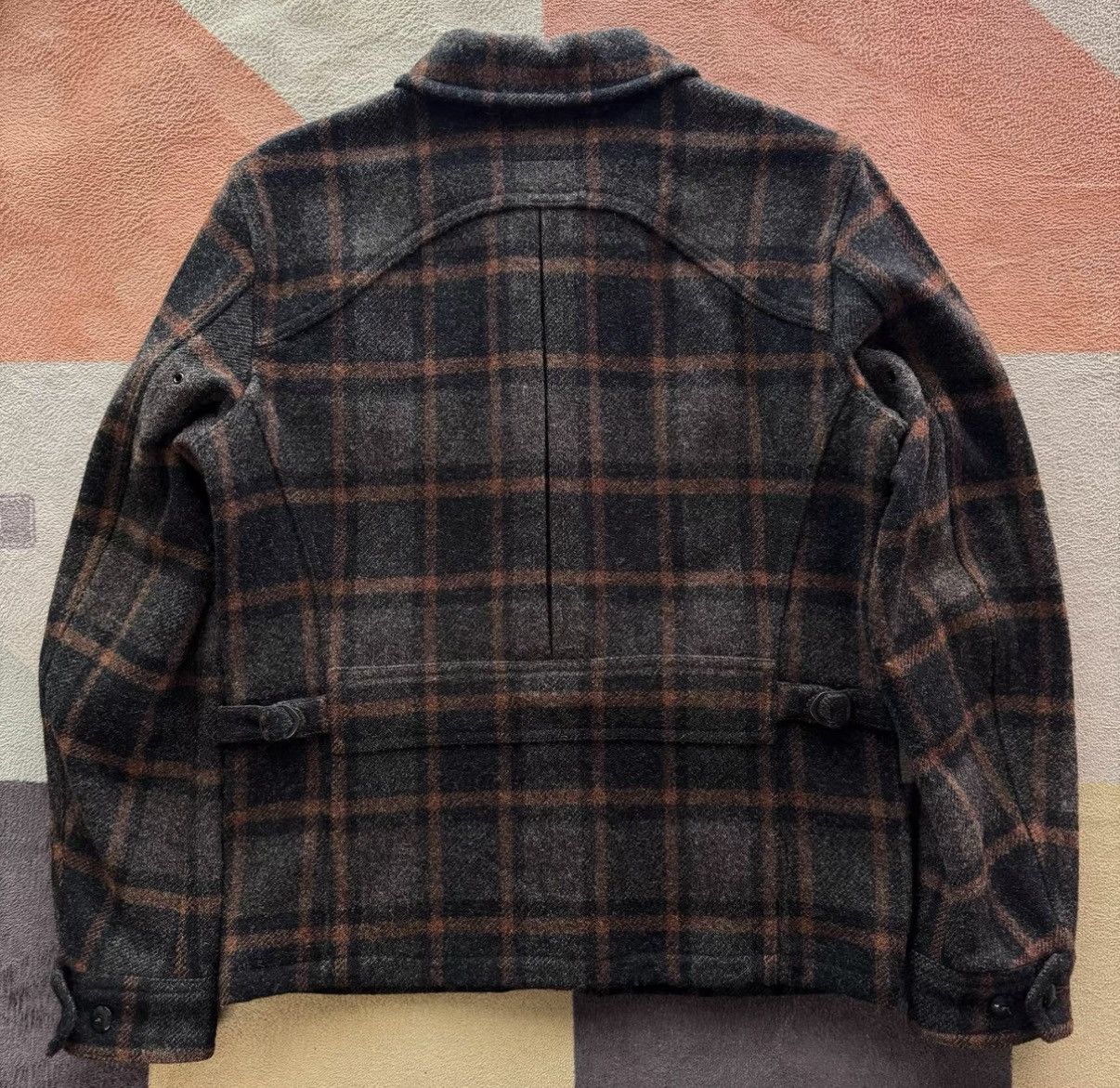 RRL Ralph Lauren RRL Ralph Lauren Double RL Plaid Wool Jacket K22 Size US S / EU 44-46 / 1 - 3 Thumbnail