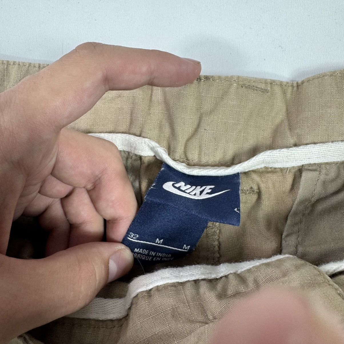 Nike × Vintage vintage 90s nike cargo shorts Size US 32 / EU 48 - 4 Thumbnail
