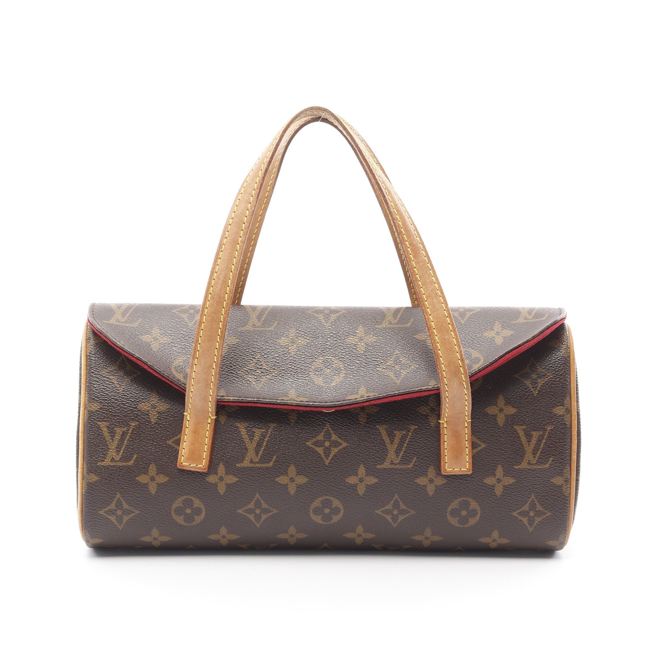 Louis Vuitton Louis Vuitton Sonatine Monogram Handbag Leather Brown Size ONE SIZE - 1 Thumbnail