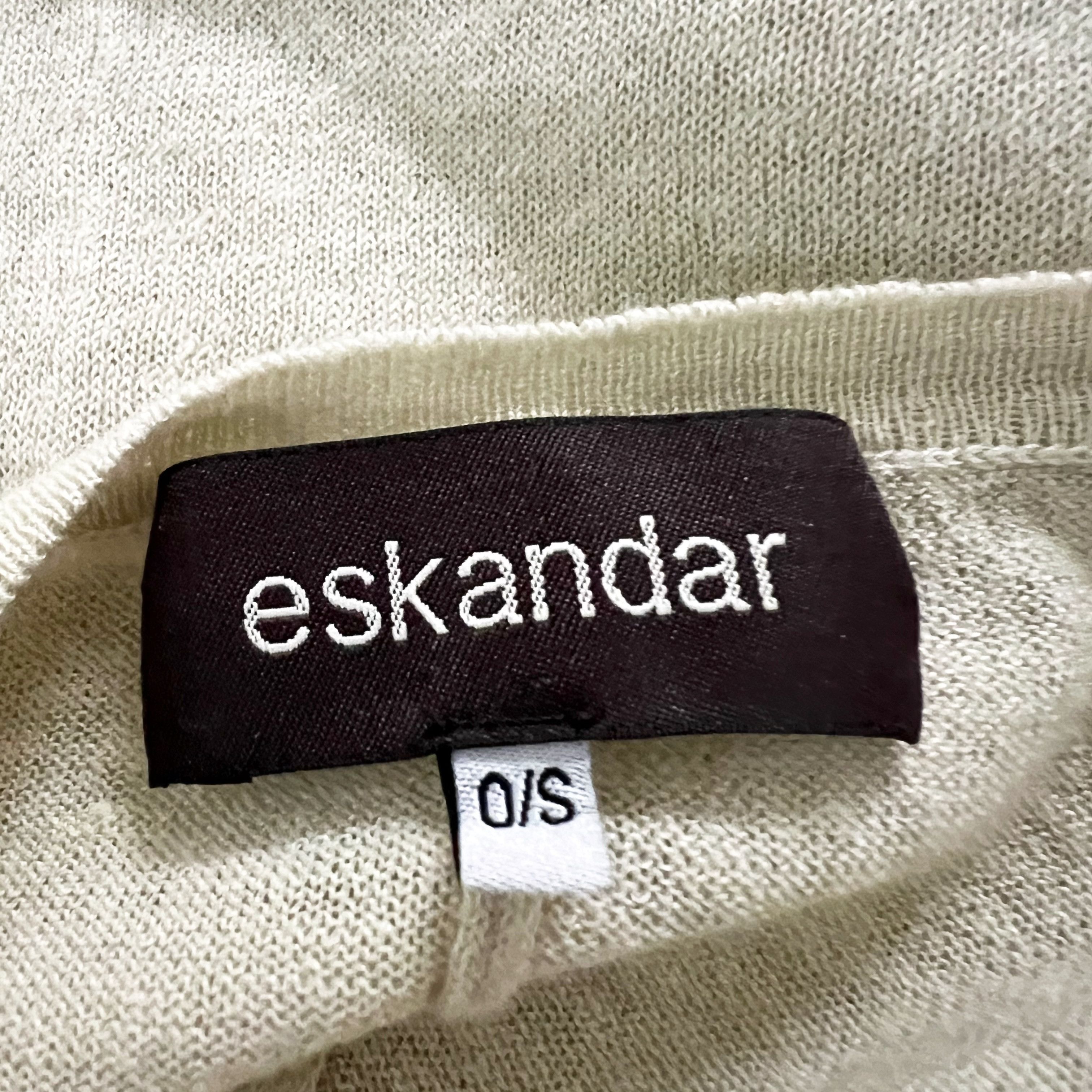 eskandar Eskandar Linen Cashmere Knit Lightweight Size ONE SIZE - 2 Thumbnail