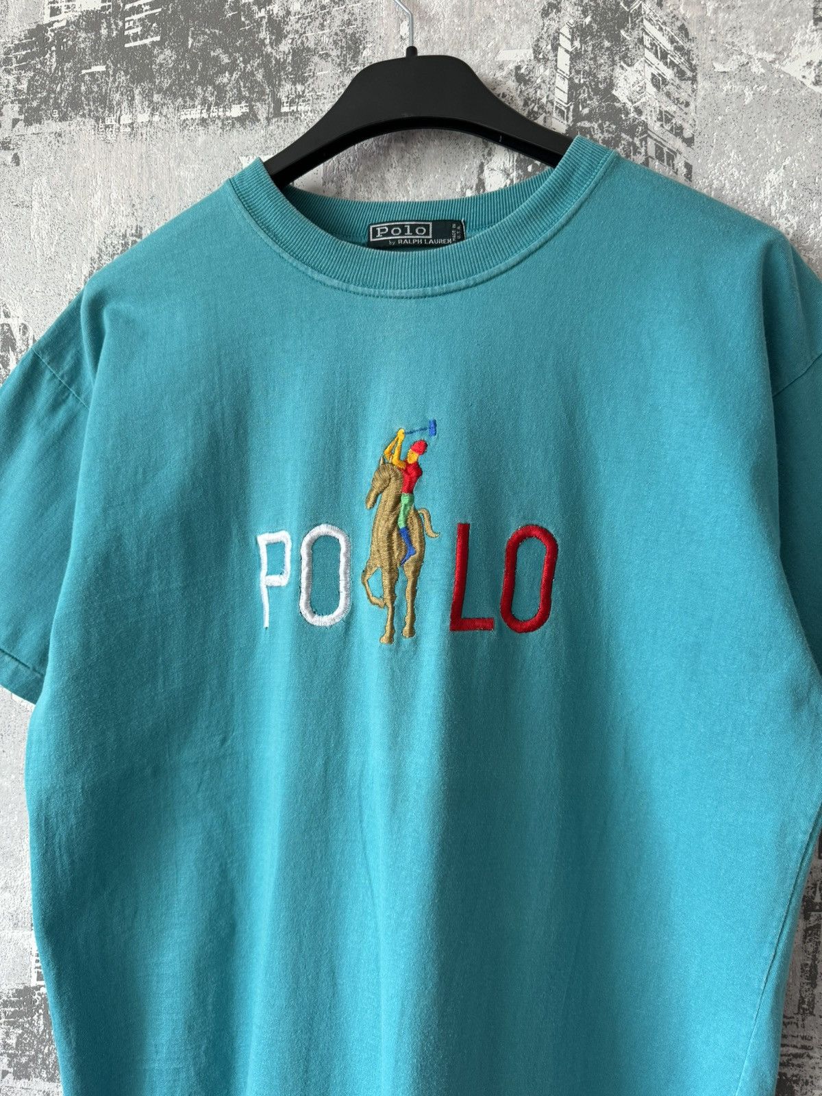Vintage Polo Ralph Lauren Vintage T-Shirt Size US M / EU 48-50 / 2 - 2 Thumbnail