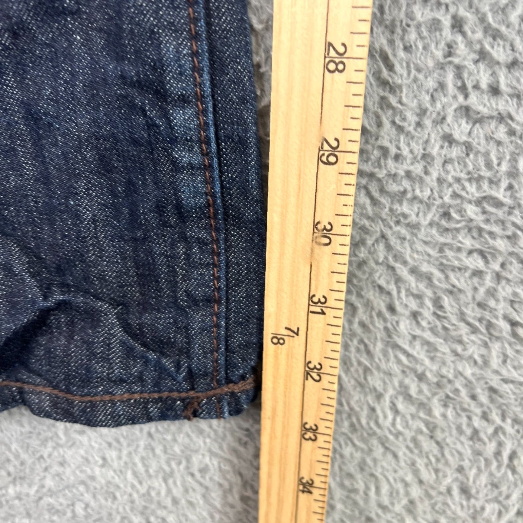 Sean John VINTAGE Sean John Mens Jeans 40x32 Dark Blue Denim Straight Fit Pockets Casual Button Fly Size US 40 / EU 56 - 2 Thumbnail