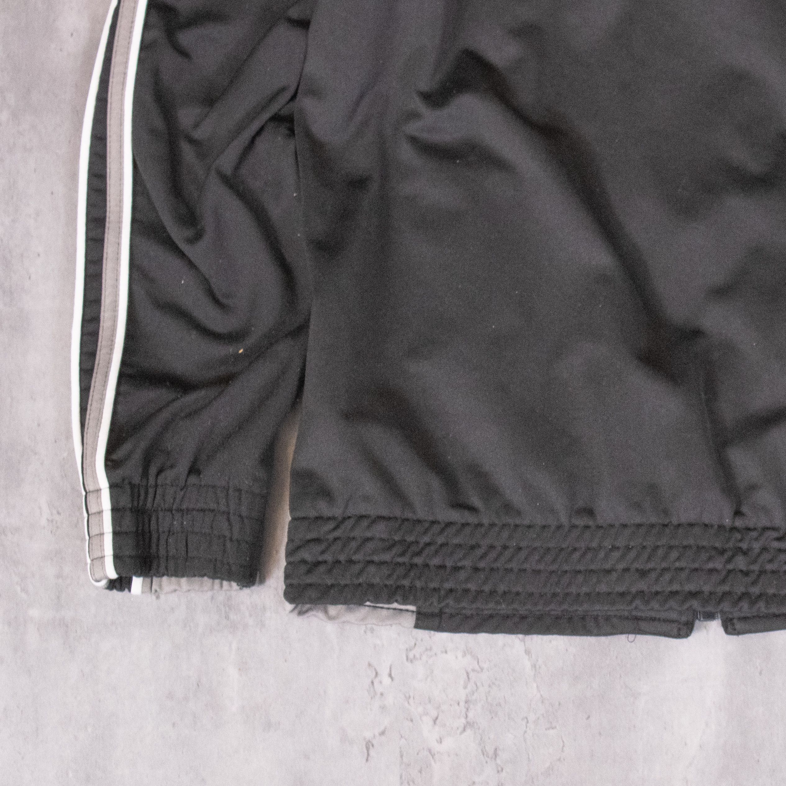 Vintage Y2K 2000's Stadium Black Stripped Bloke Track Top Sweater Size US M / EU 48-50 / 2 - 10 Thumbnail