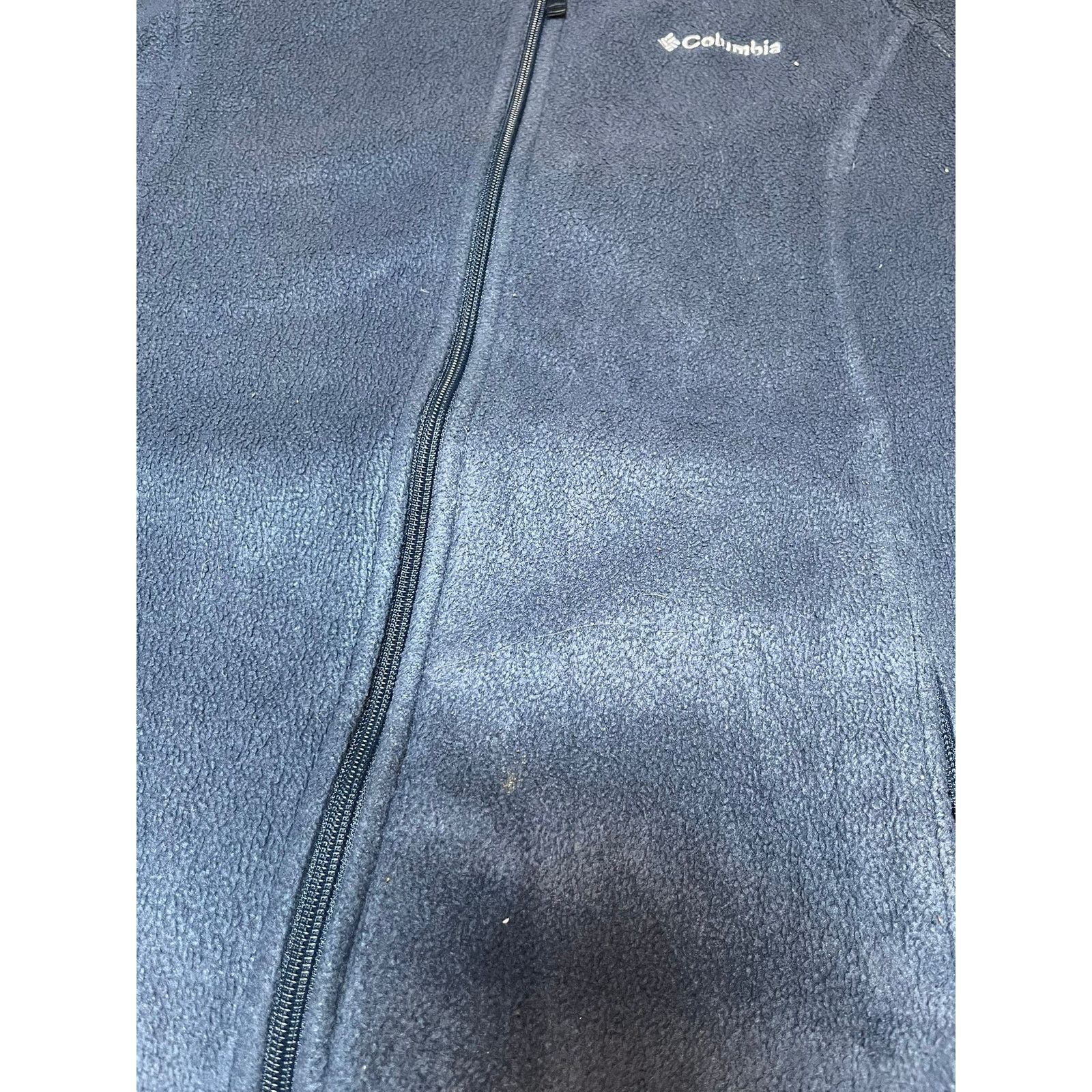 Columbia 🧥 Columbia Full-Zip Fleece Jacket – Navy Blue Size XL Size XL / US 12-14 / IT 48-50 - 5 Thumbnail