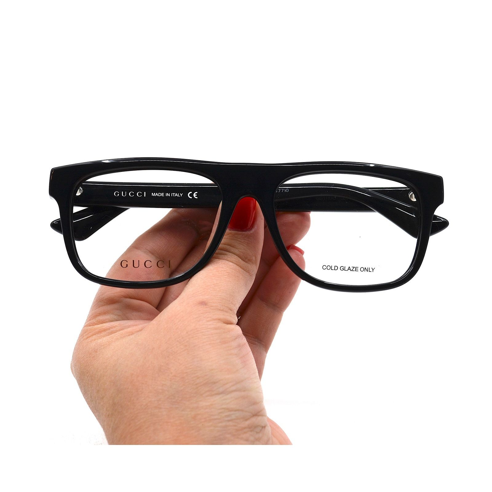 Gucci NEW GUCCI GG1117O 001 BLACK AUTHENTIC EYEGLASSES FRAME Size ONE SIZE - 11 Thumbnail