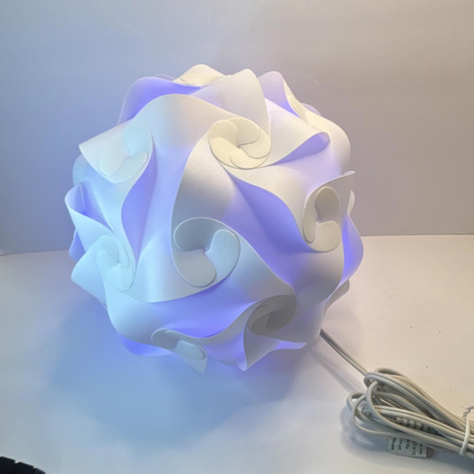 The Unbranded Brand Modern Color Changing Puzzle Lamp, Corded, Plastic Size ONE SIZE - 3 Thumbnail