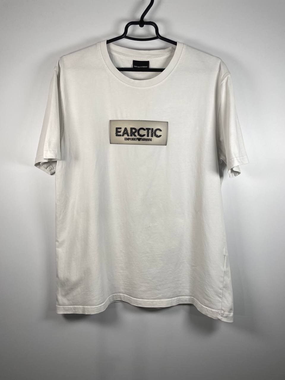 Emporio Armani Emporio Armani EARCTIC T-Shirt Men’s XL White 100% Cotton Size US XL / EU 56 / 4 - 1 Thumbnail