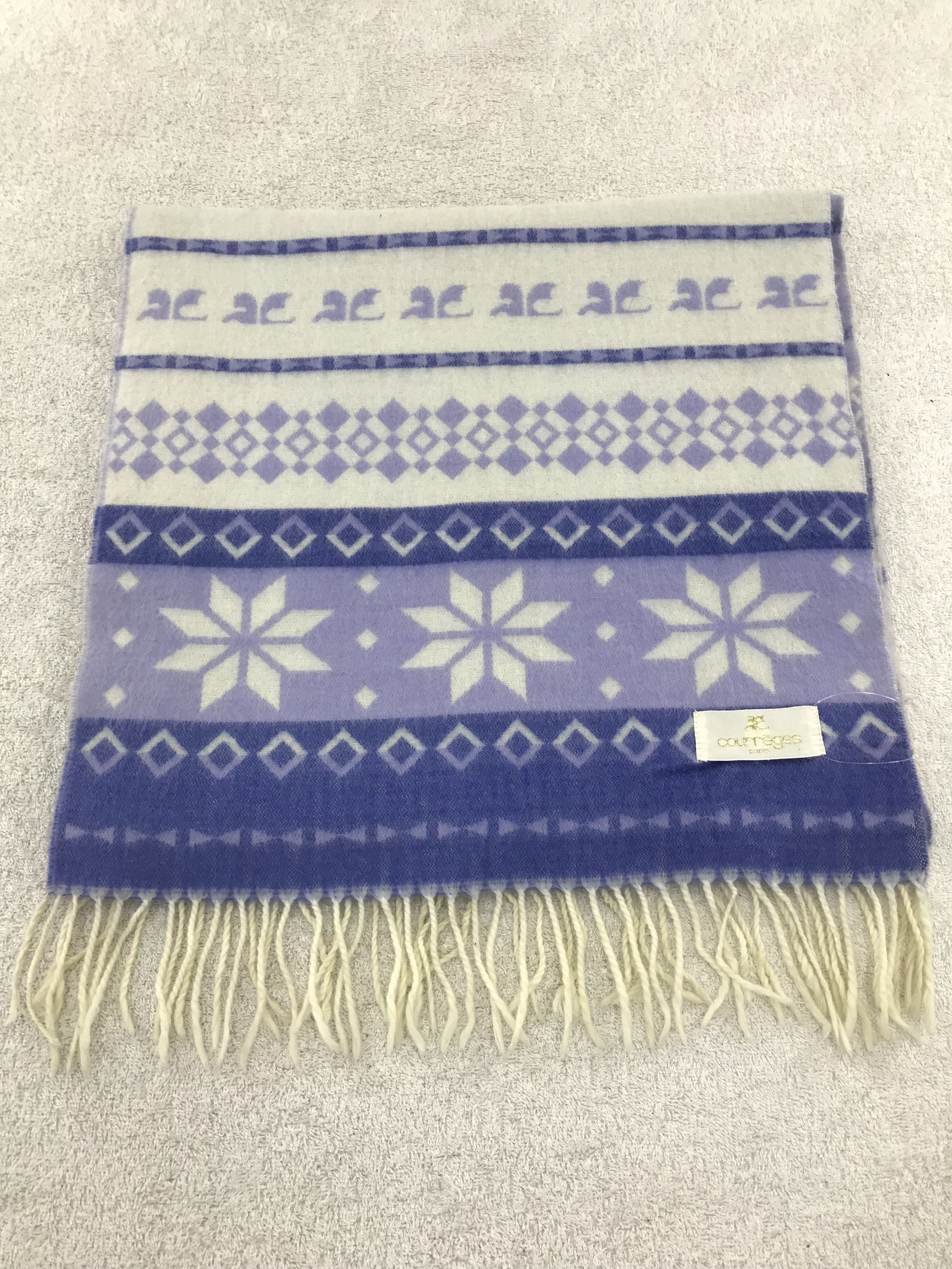 Courreges Courreges Scarf / Muffler / Neckwear - WW1134 Size ONE SIZE - 2 Thumbnail
