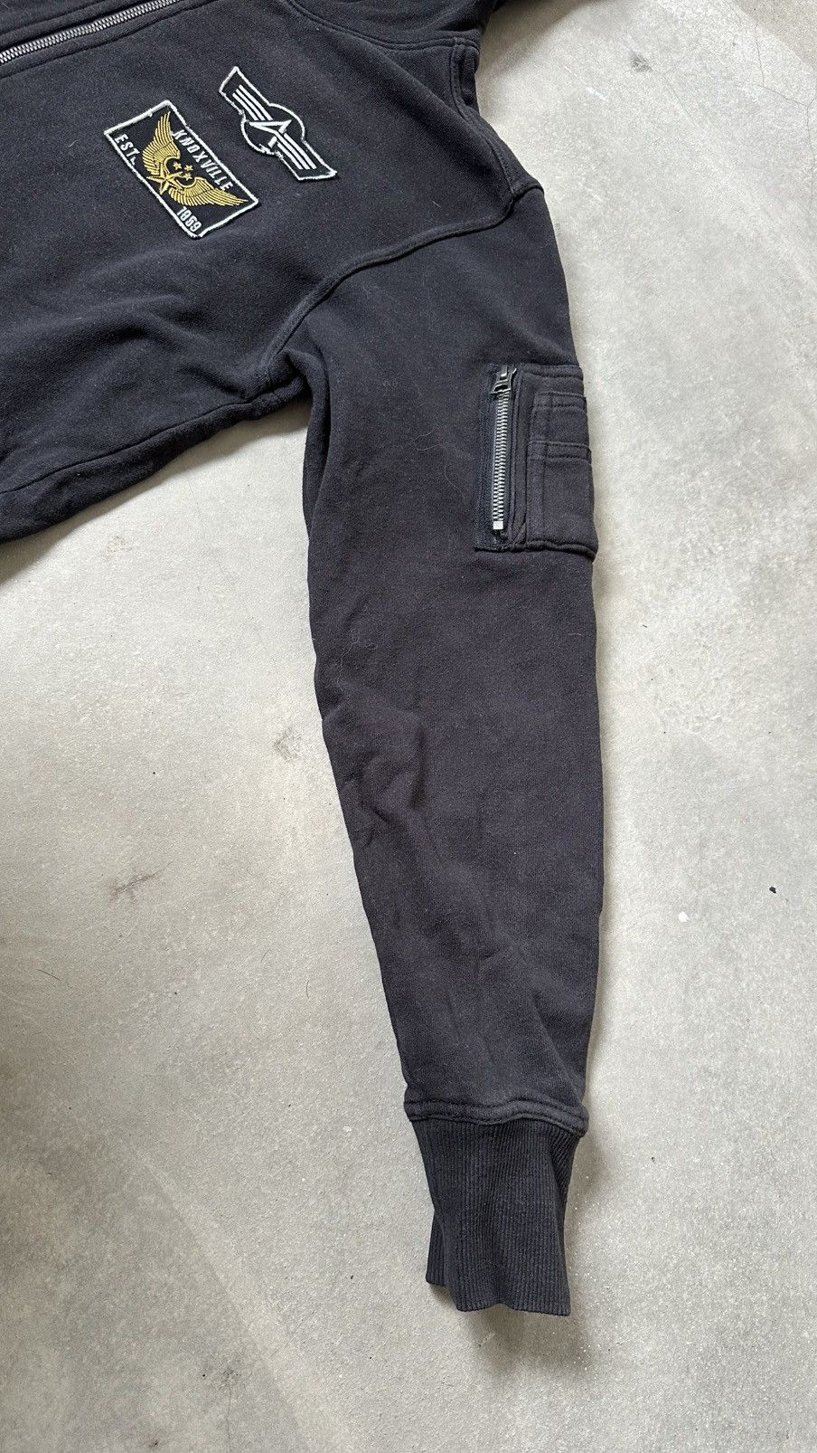 Alpha Industries VINTAGE ALPHA INDUSTRIES MIDZIPPER HOODIE Size US M / EU 48-50 / 2 - 8 Thumbnail