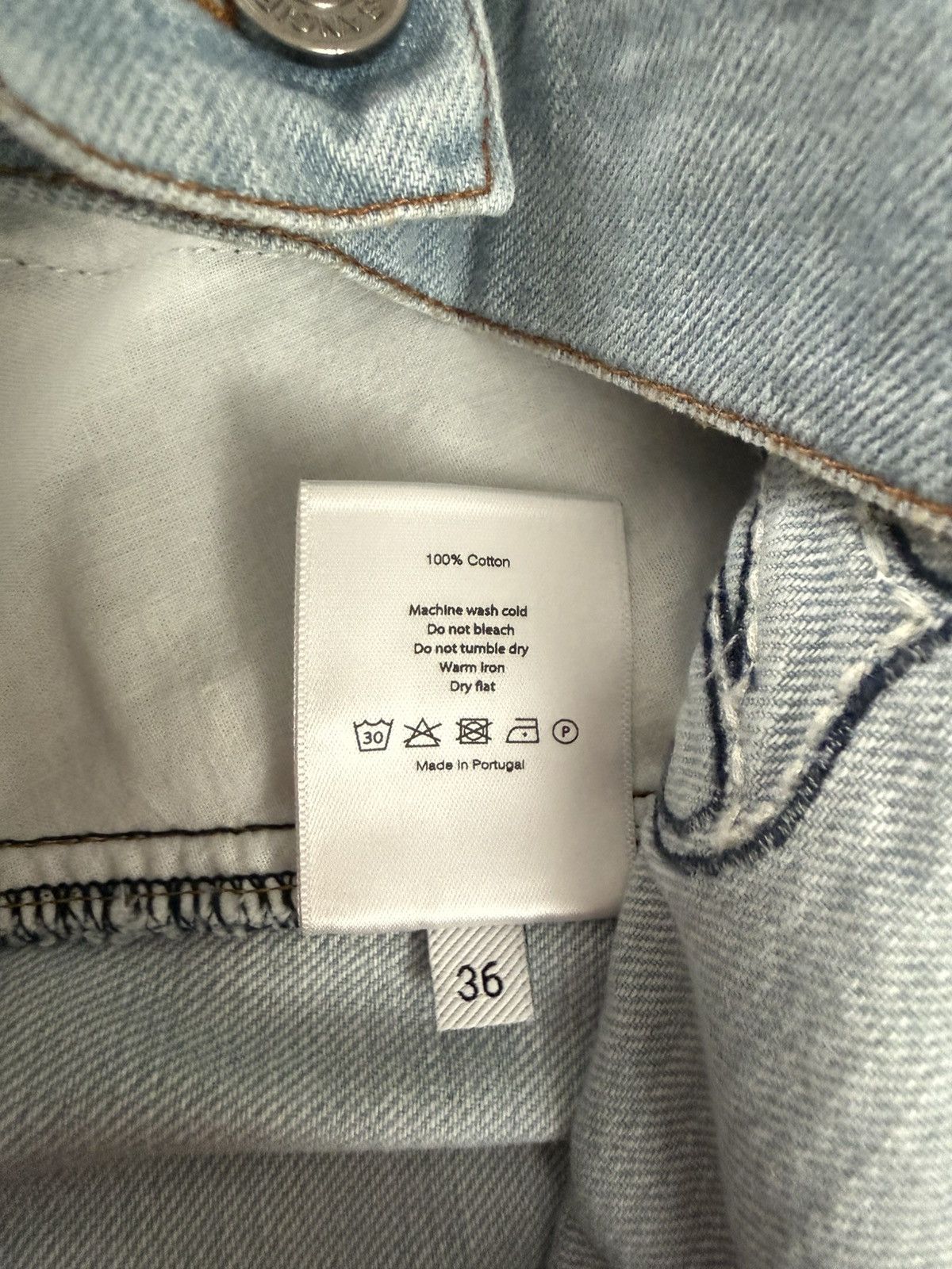 Sangiev Sangiev Blue Wide Legged 10oz Japanese Denim Jeans Size 36🔥 Size US 36 / EU 52 - 3 Thumbnail