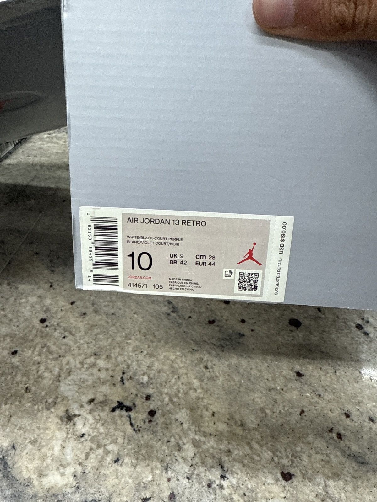 Jordan Brand Jordan 13 Retro Lakers Size US 10 / EU 43 - 7 Thumbnail