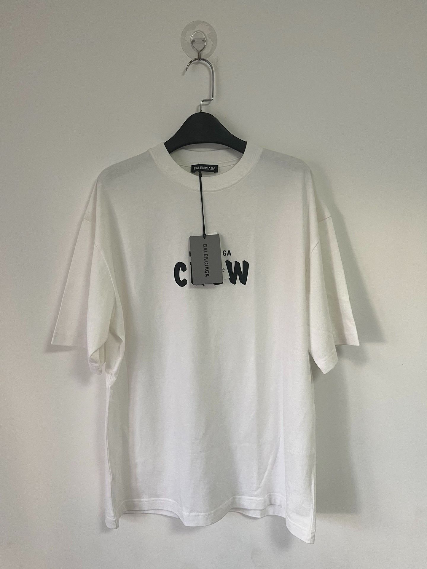 Balenciaga Balenciaga crew short sleeve T-shirt 2501-Nextarrow Size US XS / EU 42 / 0 - 1 Thumbnail