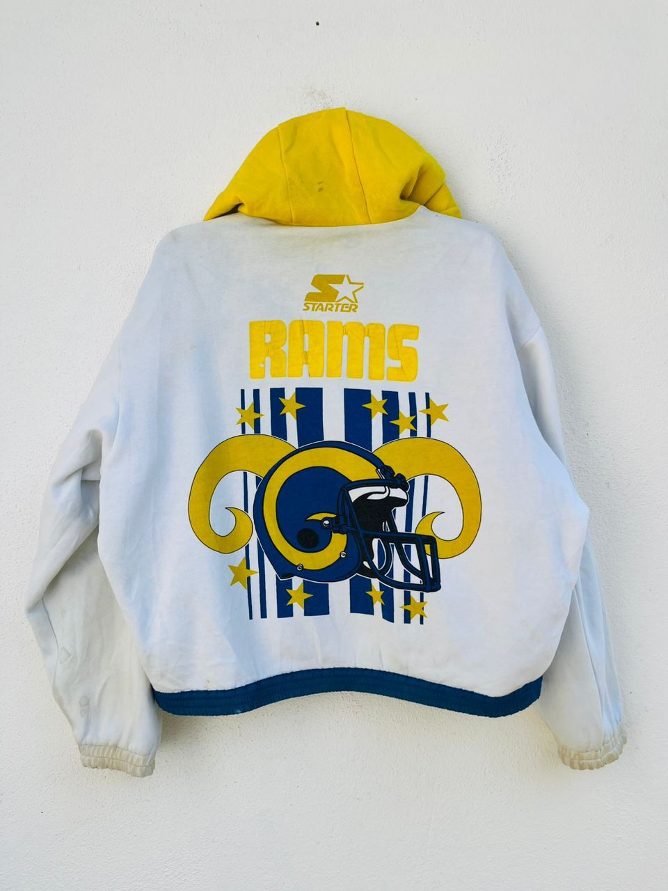 Starter Vintage Reverse 80S Rams Starter Hip Hop Streetwear Style Size US L / EU 52-54 / 3 - 6 Thumbnail