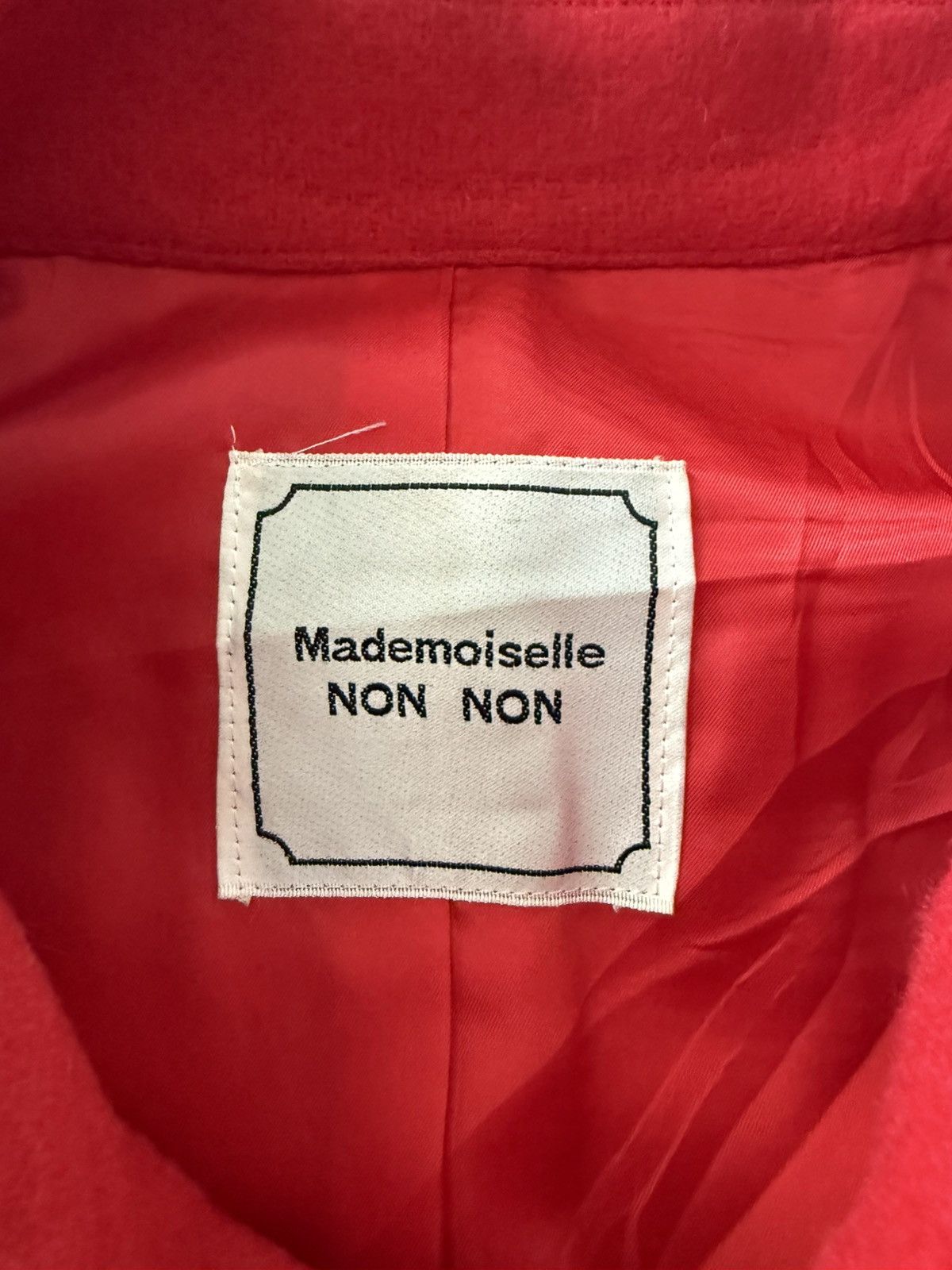 Mademoiselle Non Non Mademoiselle Non Non Jacket Leather Trim Issey Miyake Size L / US 10 / IT 46 - 11 Thumbnail