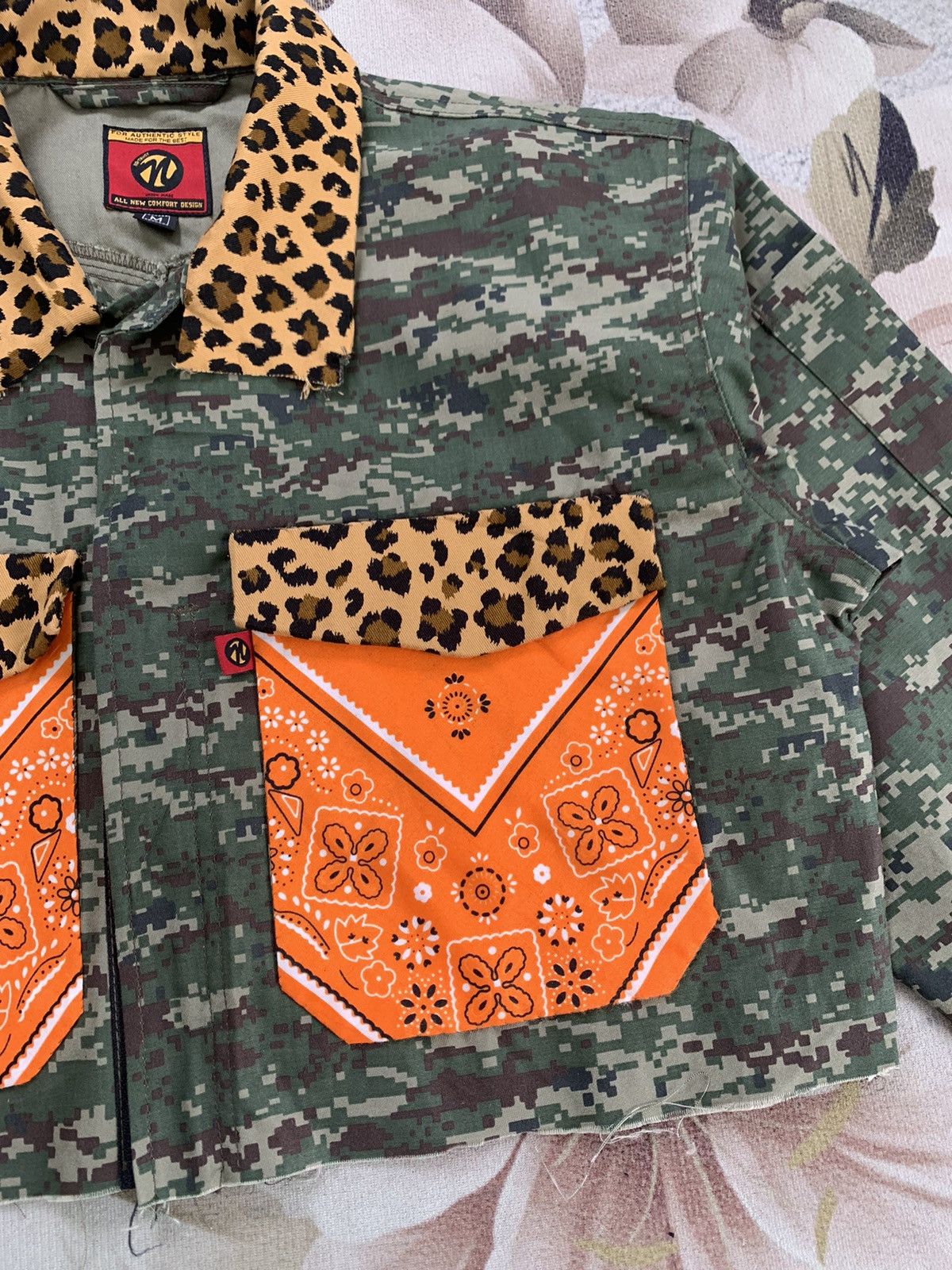 Mastercraft Union Custom Camo Paisley Crop Jacket Union Made Size US M / EU 48-50 / 2 - 5 Thumbnail