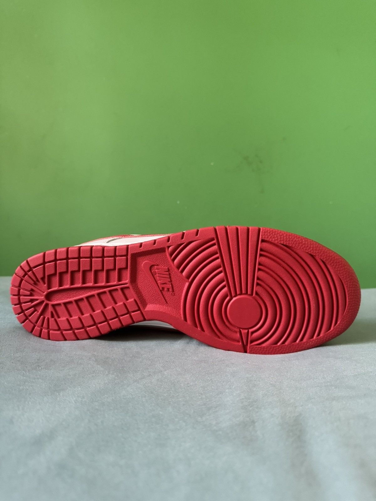 Nike Nike Dunk Low Vast Grey Varsity Red 2023 Size US 11.5 / EU 44-45 - 4 Thumbnail