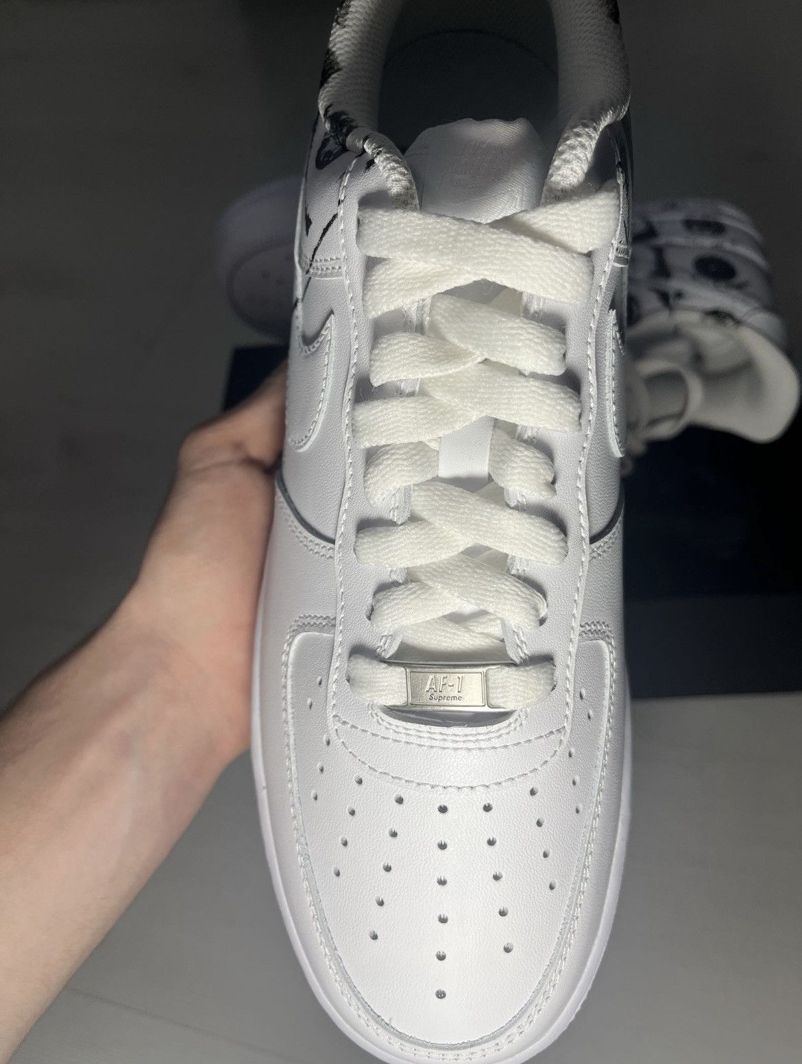 Comme des Garcons × Nike × Supreme Nike Air Force x Supreme x CDG Size US 8 / EU 41 - 4 Thumbnail