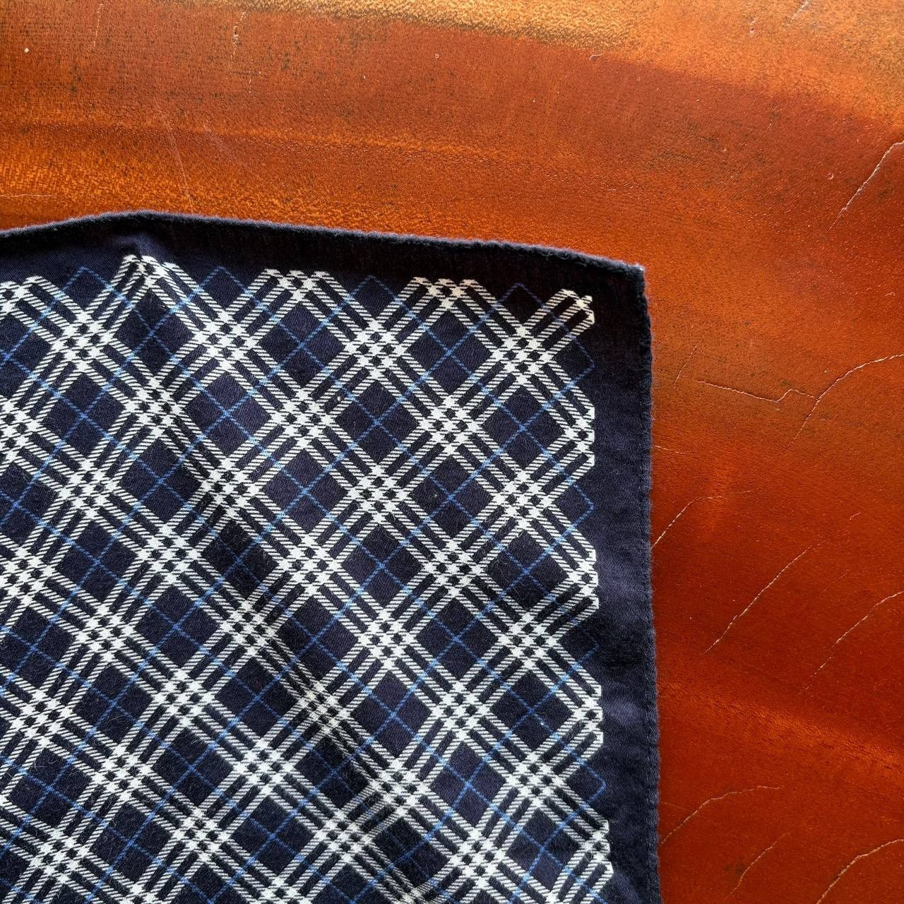 Burberry Burberry Blue Nova Check Handkerchief Size ONE SIZE - 5 Thumbnail