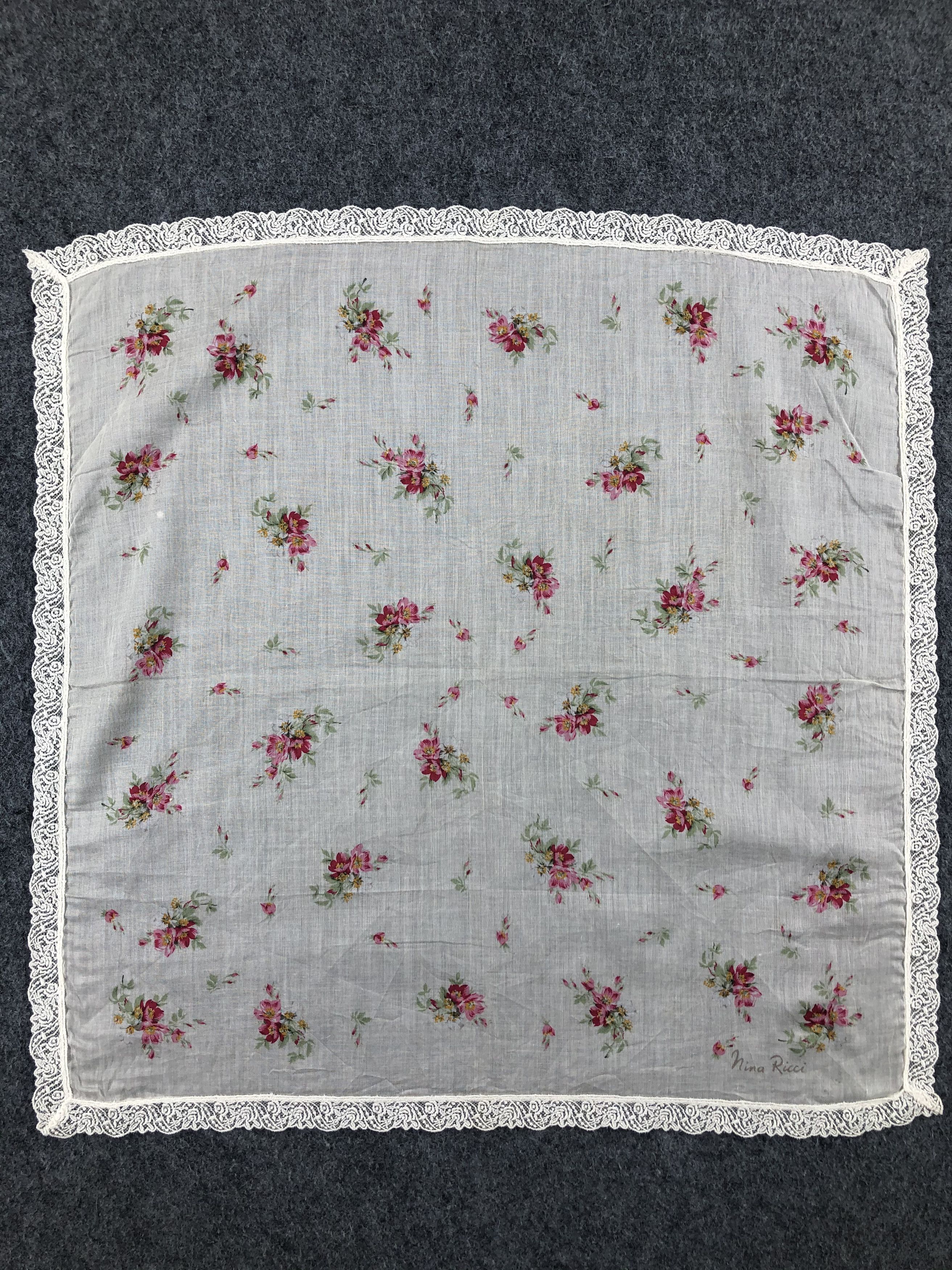 Nina Ricci Nina Ricci Handkerchief / Bandana / Neckerchief Size ONE SIZE - 3 Thumbnail