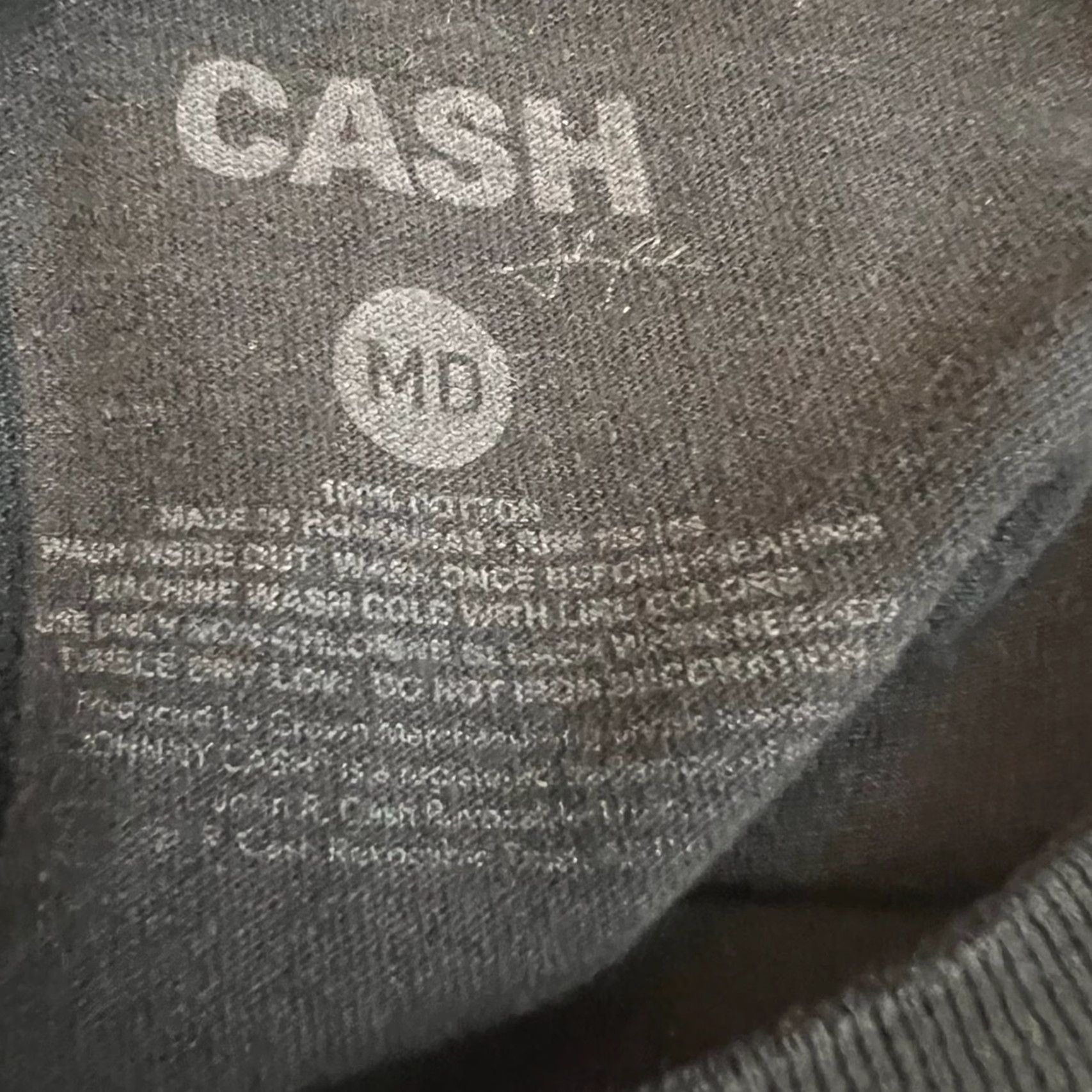Vintage Johnny Cash T Shirt Adult M Black Man In Black Shirt Mens Johnny Cash T Shirt Black M Adult Size US M / EU 48-50 / 2 - 4 Thumbnail