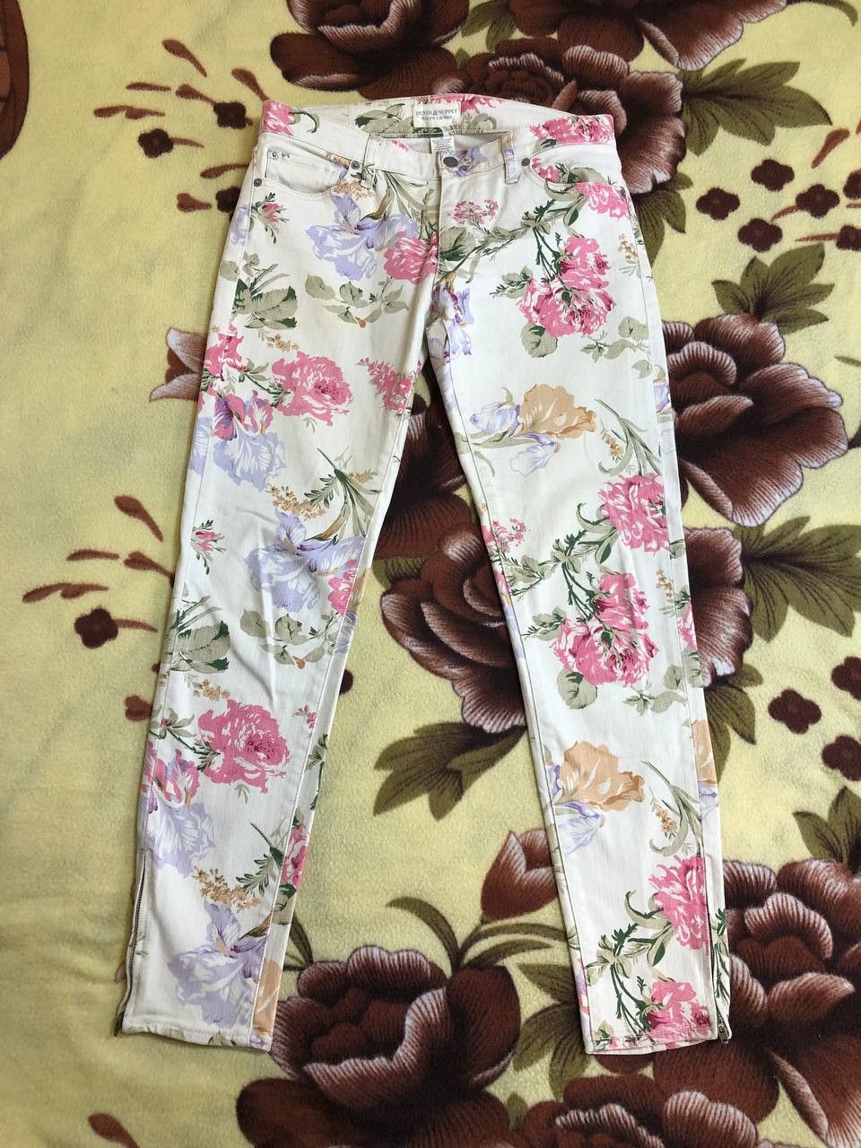Denim & Supply Ralph Lauren Denim & Supply Ralph Lauren Jeans Floral Skinny Denim Size 29" - 14 Thumbnail