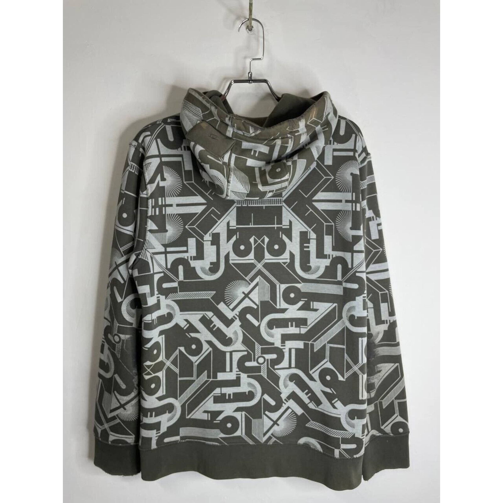 O'Neill × Vintage O’Neill Hoodie Size L Graphic Print Gray Pullover Hoodie Size US L / EU 52-54 / 3 - 4 Thumbnail