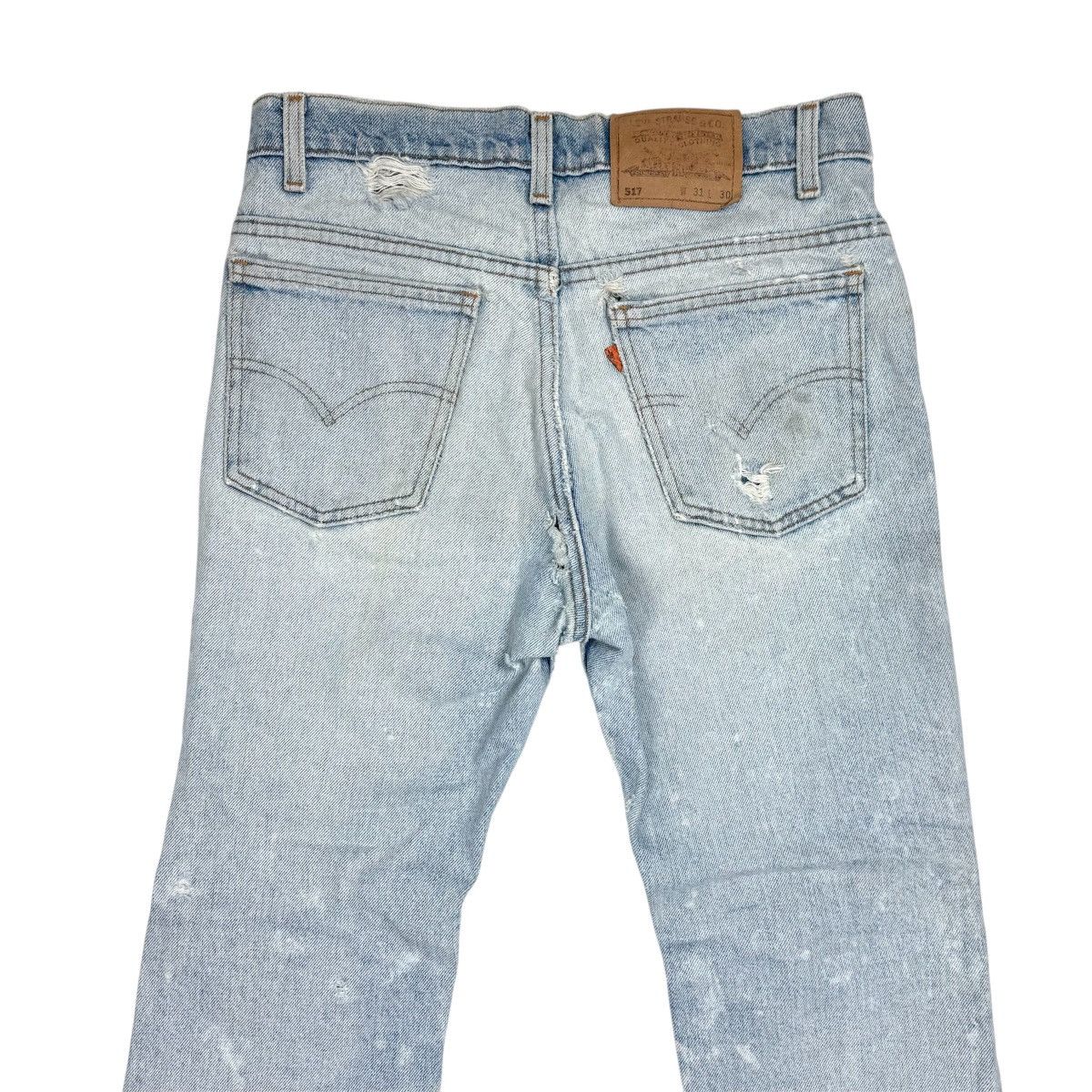 Levi's VINTAGE LEVI'S BLUE 517 DENIM Size US 31 - 7 Thumbnail