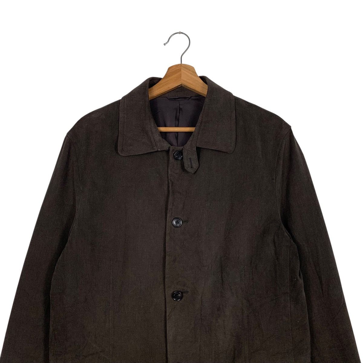 Calvin Klein CALVIN KLEIN Dark Brown Casual Jacket #1838-C80 Size US L / EU 52-54 / 3 - 2 Thumbnail