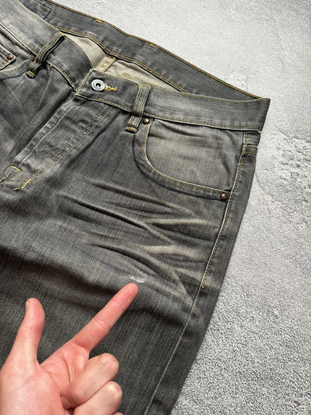 Diesel × Diesel Black Gold Diesel 34/34 relaxed denim pant trouser Jean chino distresse Size US 34 / EU 50 - 10 Thumbnail