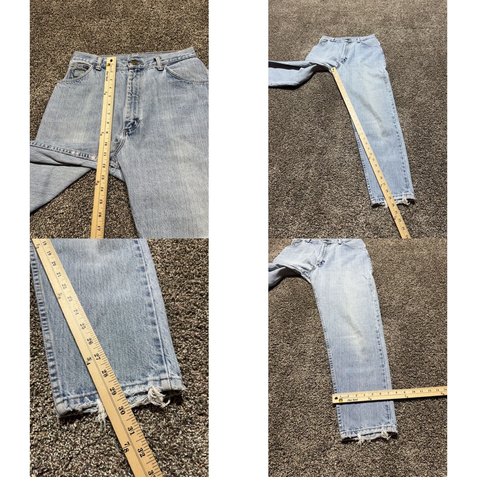 Wrangler Vintage Wrangler Jeans Women's 12 Petite Blue Denim 29X30 High Rise Mom 5-Pocket Style Womens Size 34" / US 12 / IT 48 - 8 Thumbnail