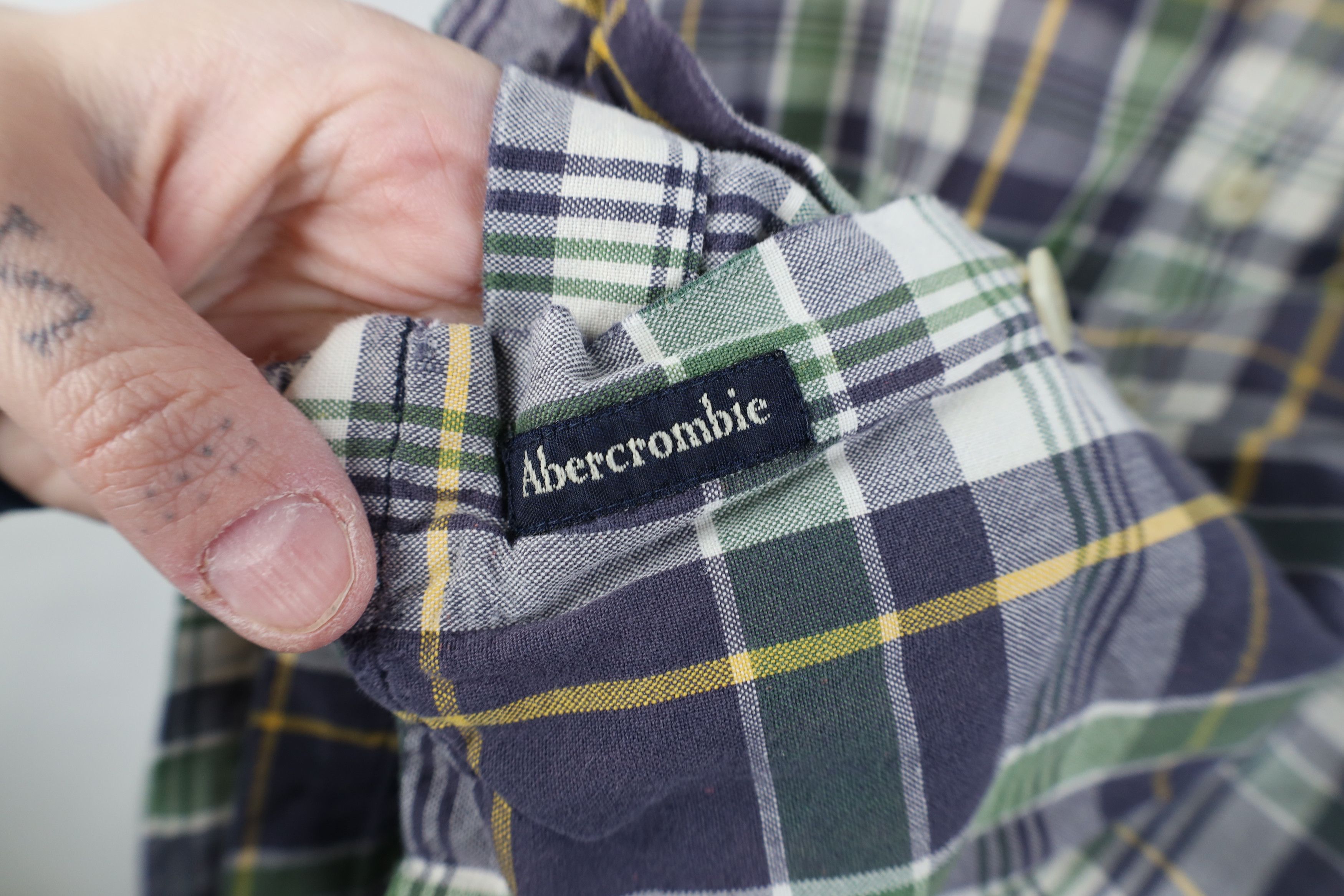 Abercrombie & Fitch Vintage 90s Abercrombie & Fitch Short Sleeve Button Shirt Size US L / EU 52-54 / 3 - 9 Thumbnail