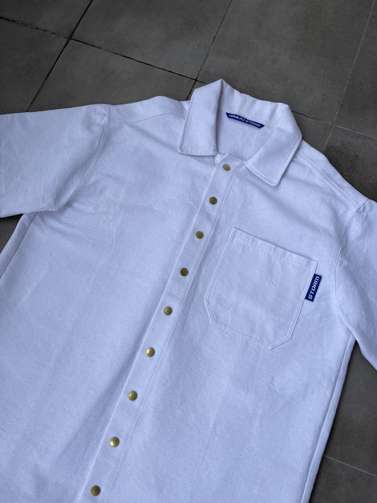 Other !DS! SS23 Nikolaj Storm Suarezito White Oversized Shirt Size US M / EU 48-50 / 2 - 13 Thumbnail