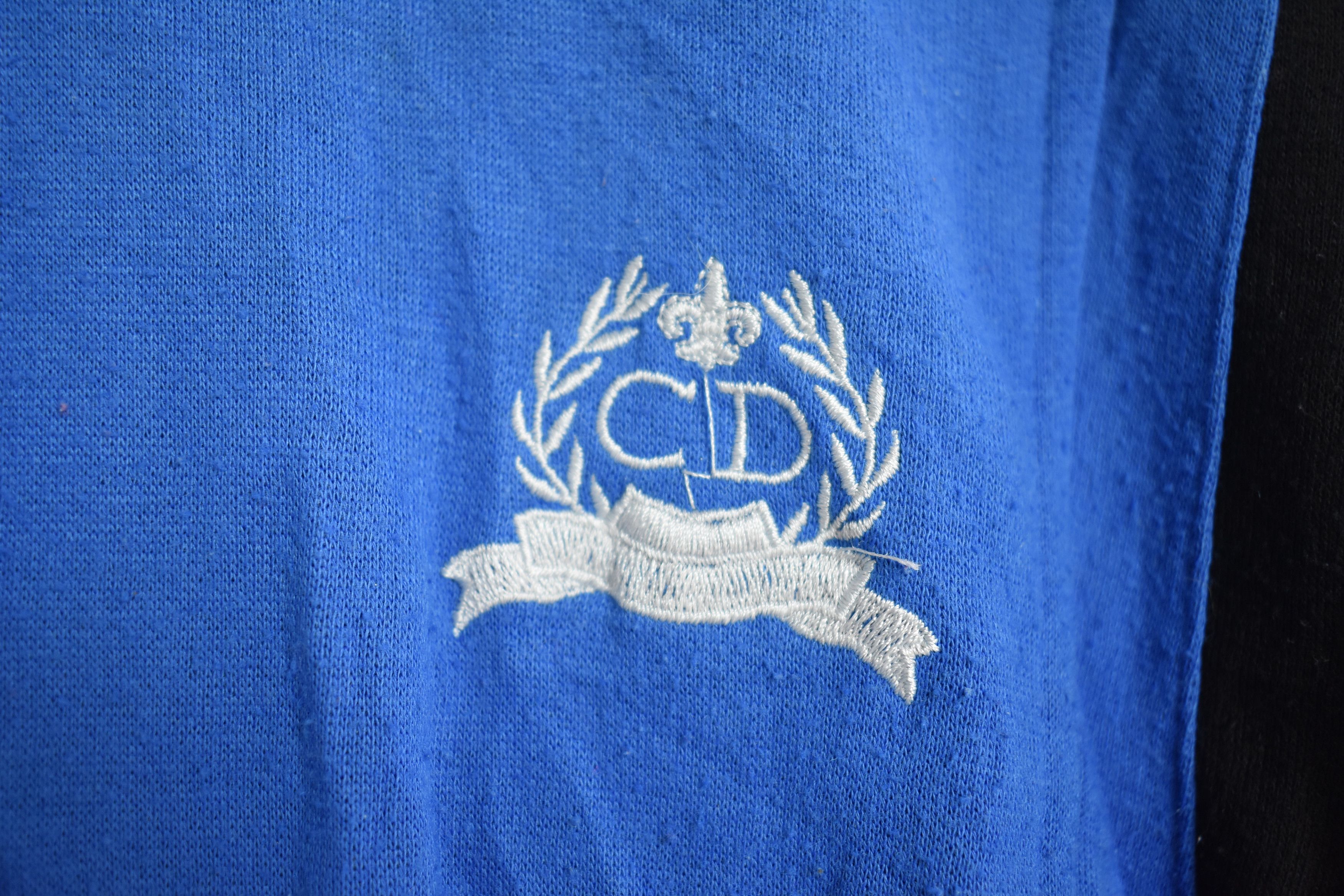 Christian Dior Monsieur × Dior × Vintage Dior Blue Crew Neck Sweaters Size US M / EU 48-50 / 2 - 3 Thumbnail