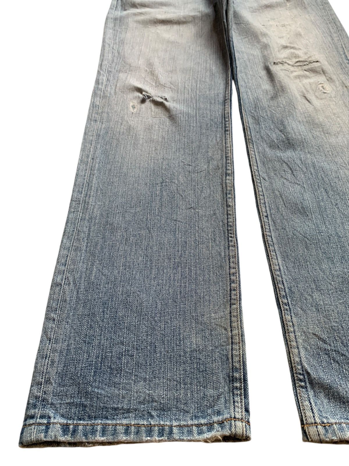 Levi's × Levi's Vintage Clothing Vintage 90s Levis Faded Blue Wash Distressed Baggy Jeans Size US 34 / EU 50 - 6 Thumbnail