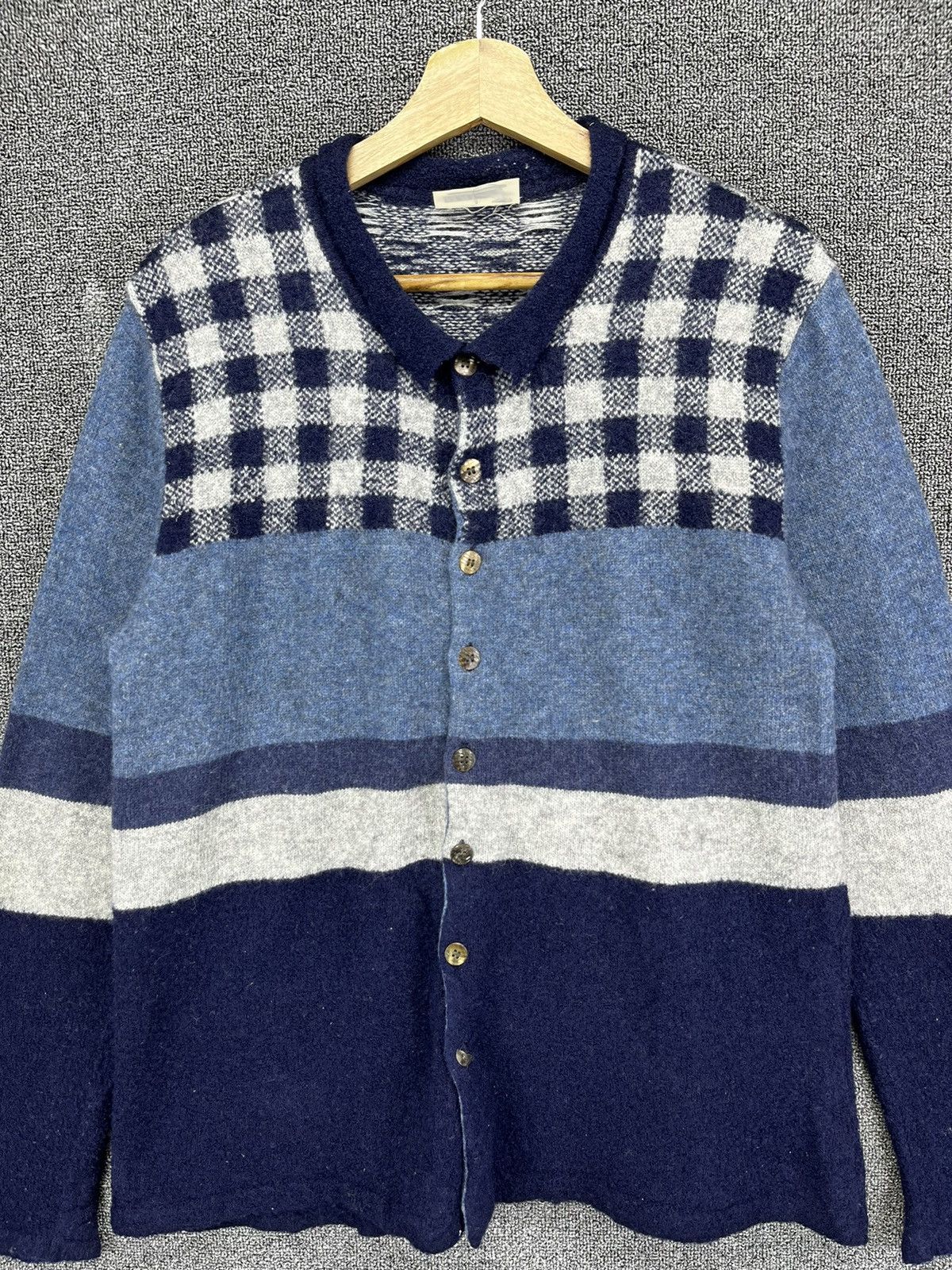 Issey Miyake Issey Miyake Hai Sporting Gear Rare Wool Cardigan Jacket Size M / US 6-8 / IT 42-44 - 5 Thumbnail