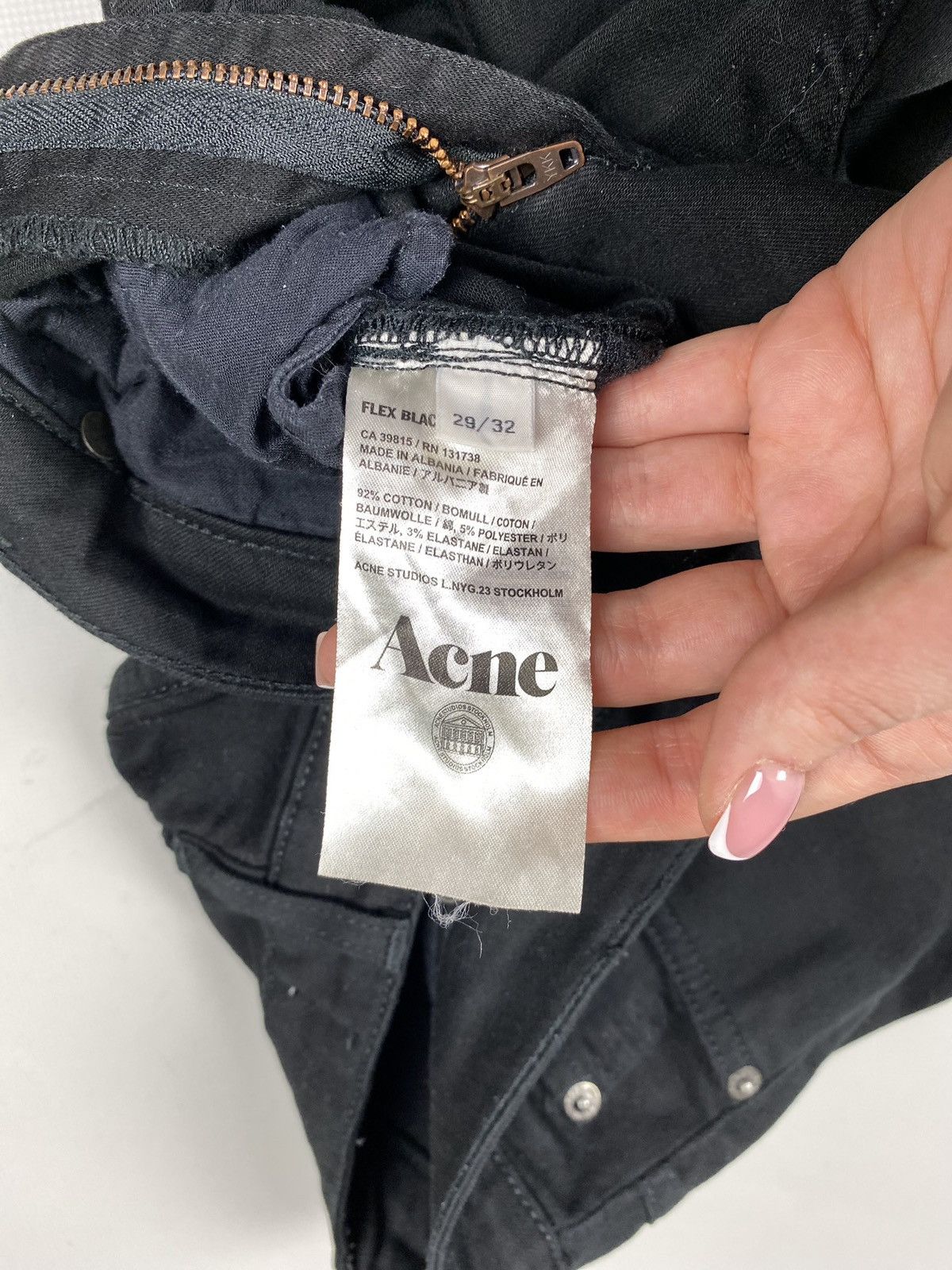 Acne Studios Acne Studios Flex Black ladies jeans pants size 29 / 32 Size 29" - 15 Thumbnail