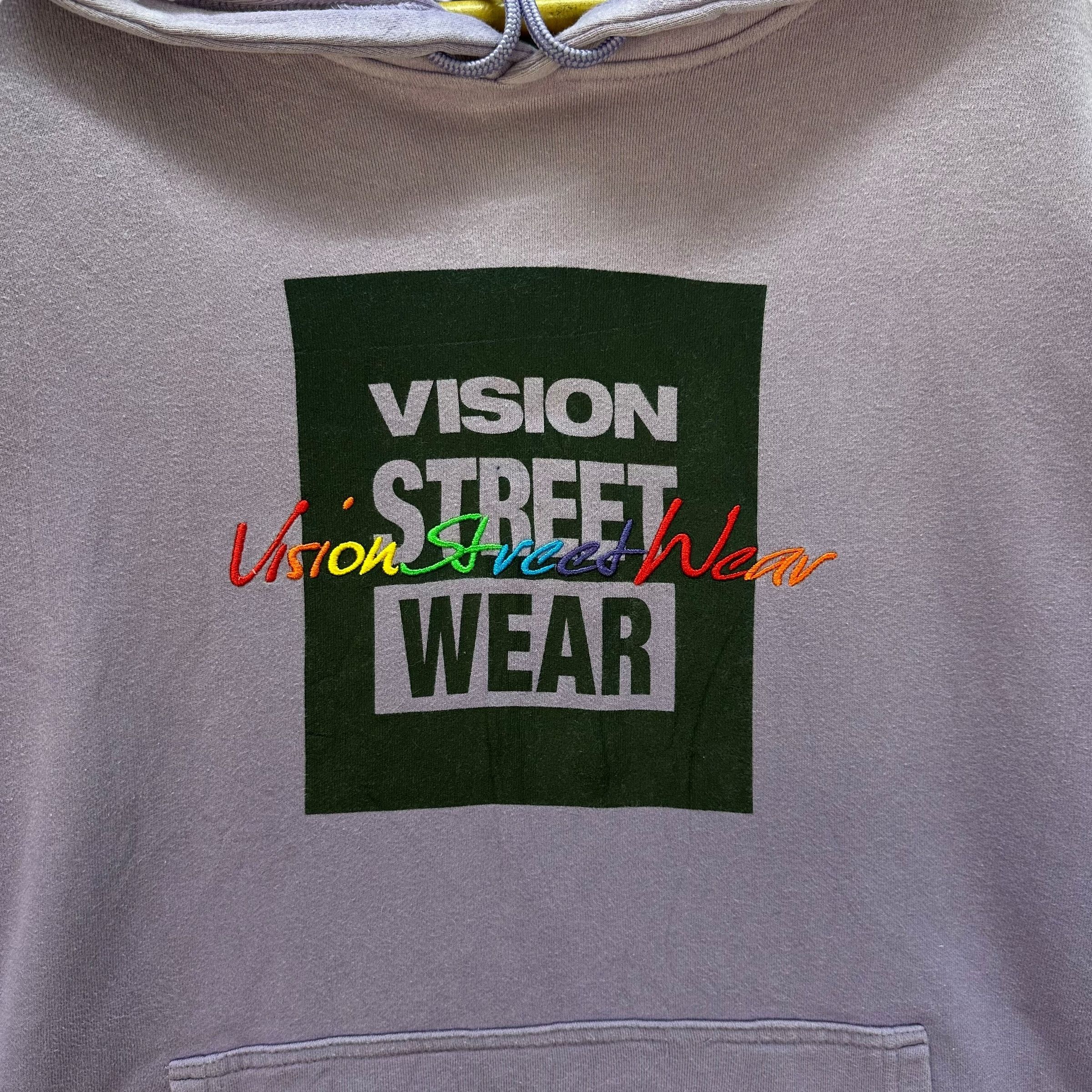 Vision Streetwear VISION STREETWEAR BIG LOGO SUN FADED PURPLE HOODIES #9065-54 Size US XL / EU 56 / 4 - 3 Thumbnail