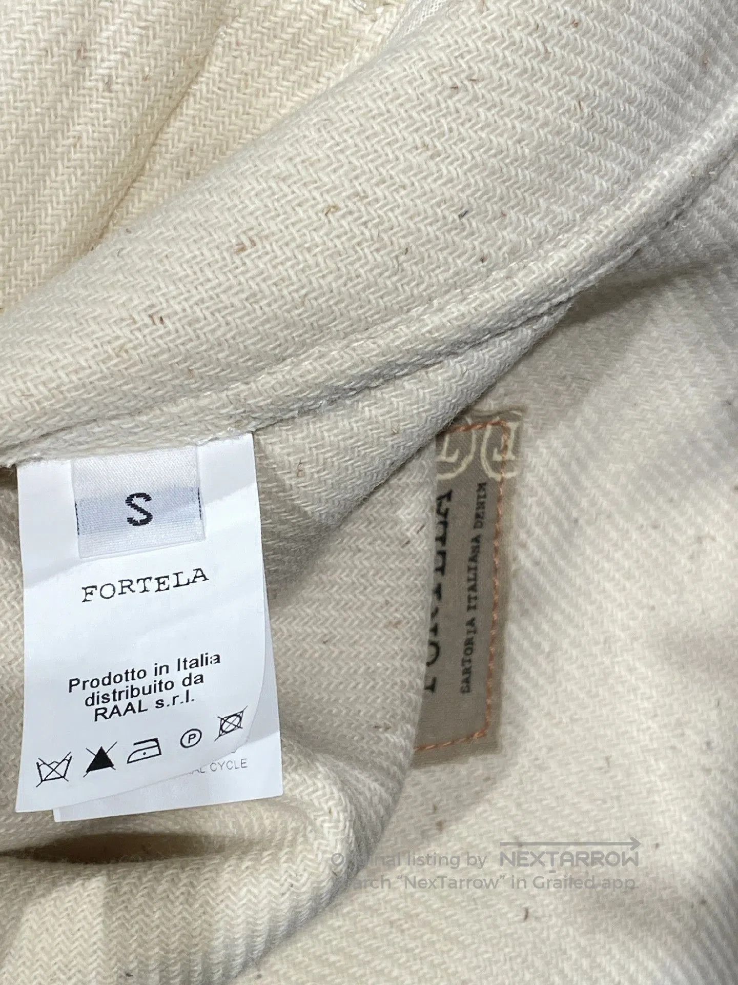 Fortela FORTELA White Speckled Jacket. Size US M / EU 48-50 / 2 - 6 Thumbnail