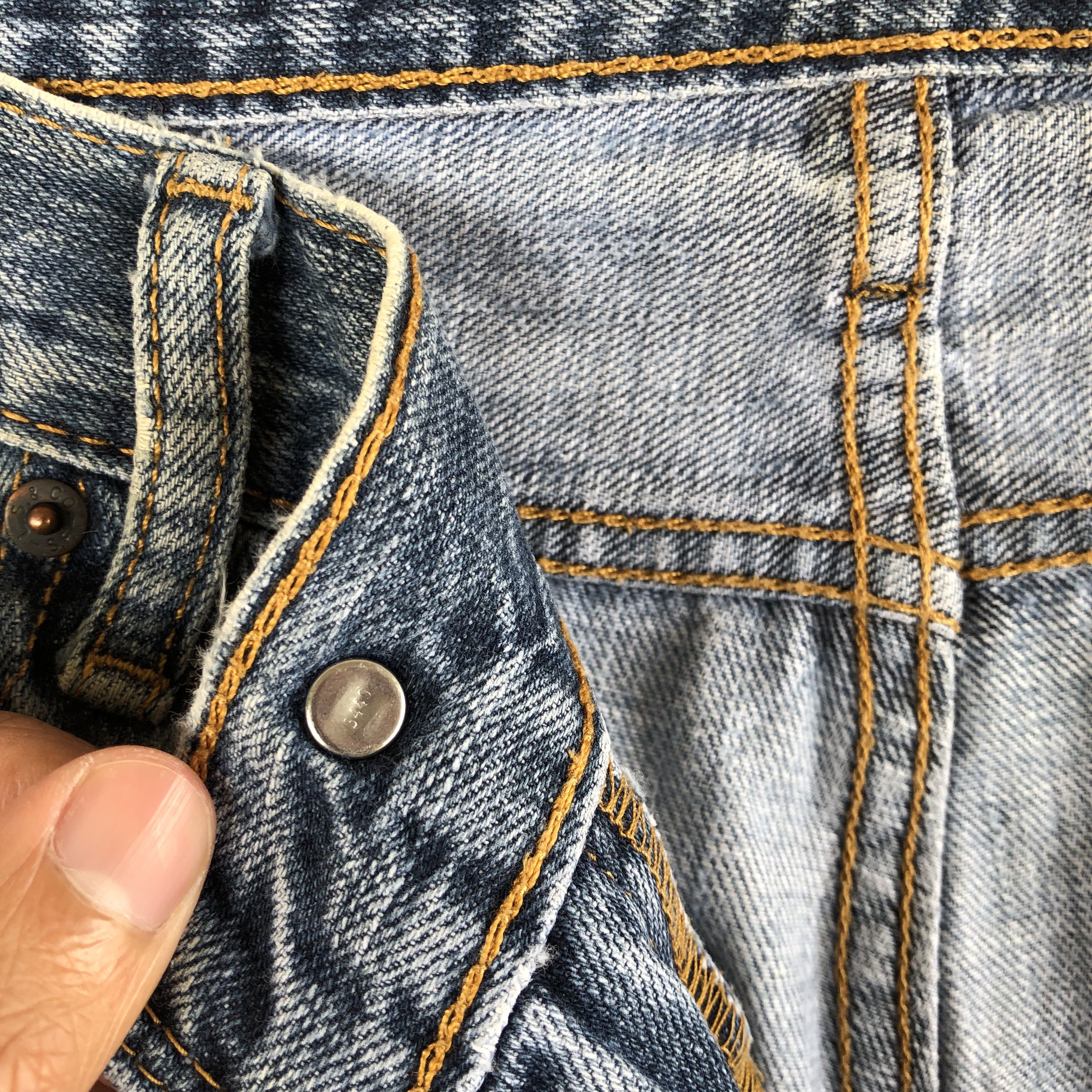 Levi's Vintage Levis 514 Jeans Levi's Dark Blue Wash Denim Pants Size US 36 / EU 52 - 7 Thumbnail
