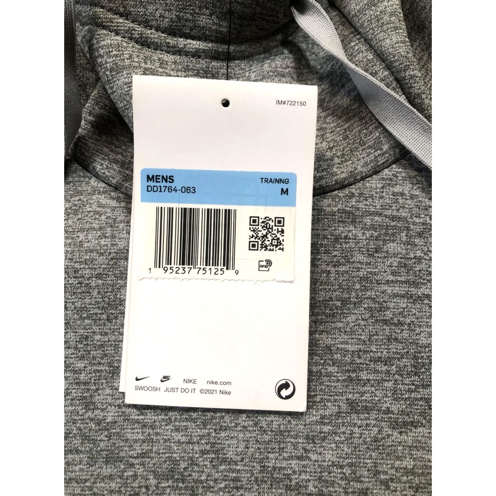 Nike Nike Therma-Fit Hoodie Mens Medium Pullover Fleece Swoosh Graphic DD1764-063 Size US M / EU 48-50 / 2 - 7 Thumbnail