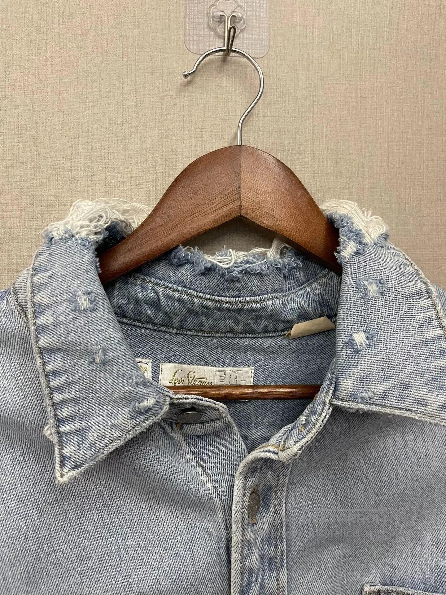 ERL ERL Levi's Collaboration Denim Shirt. Size US L / EU 52-54 / 3 - 3 Thumbnail